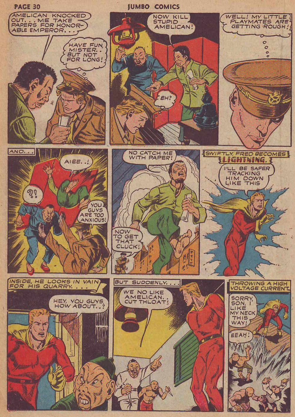 Read online Jumbo Comics comic -  Issue #39 - 31