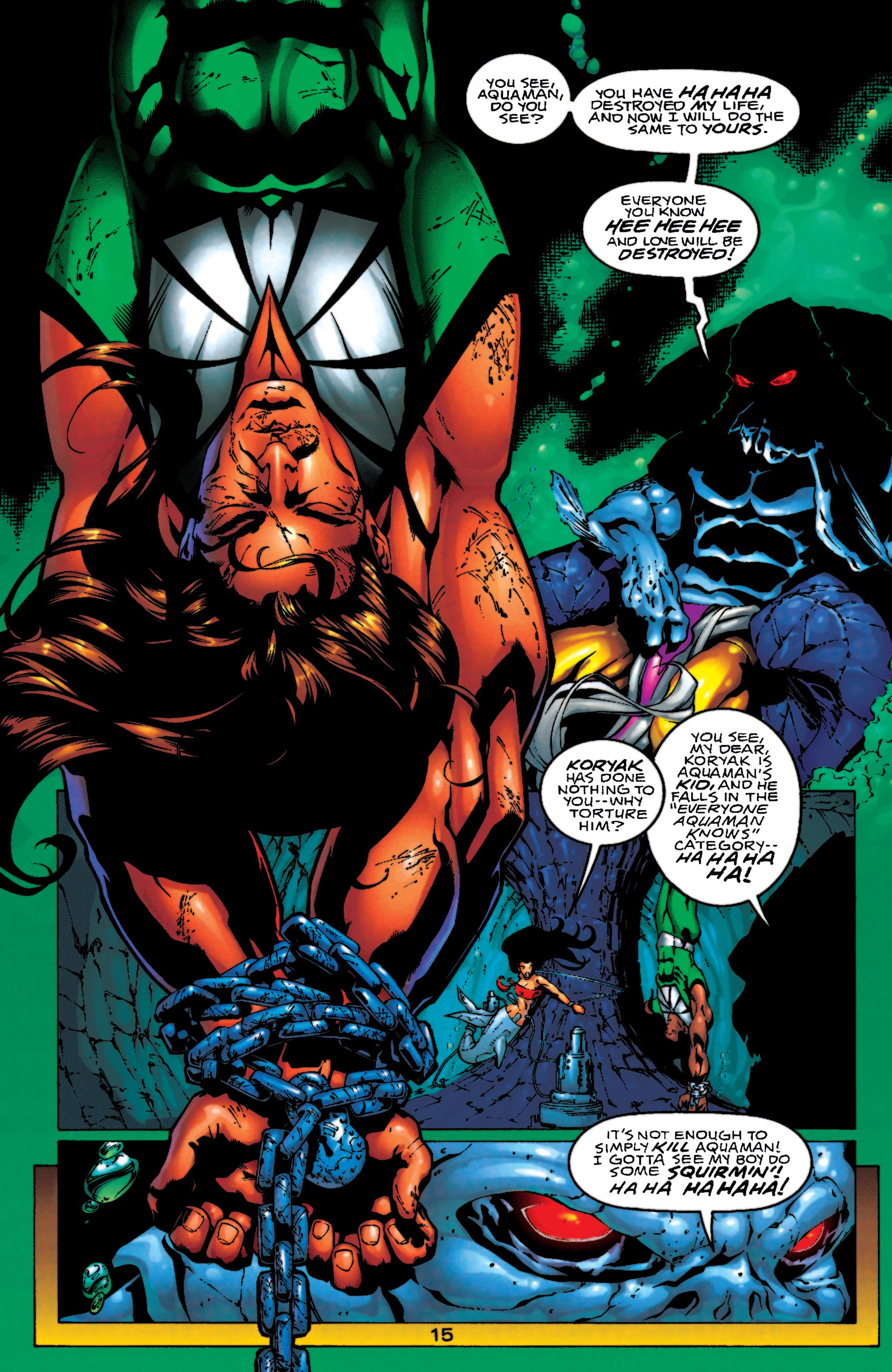 Read online Aquaman (1994) comic -  Issue #55 - 16