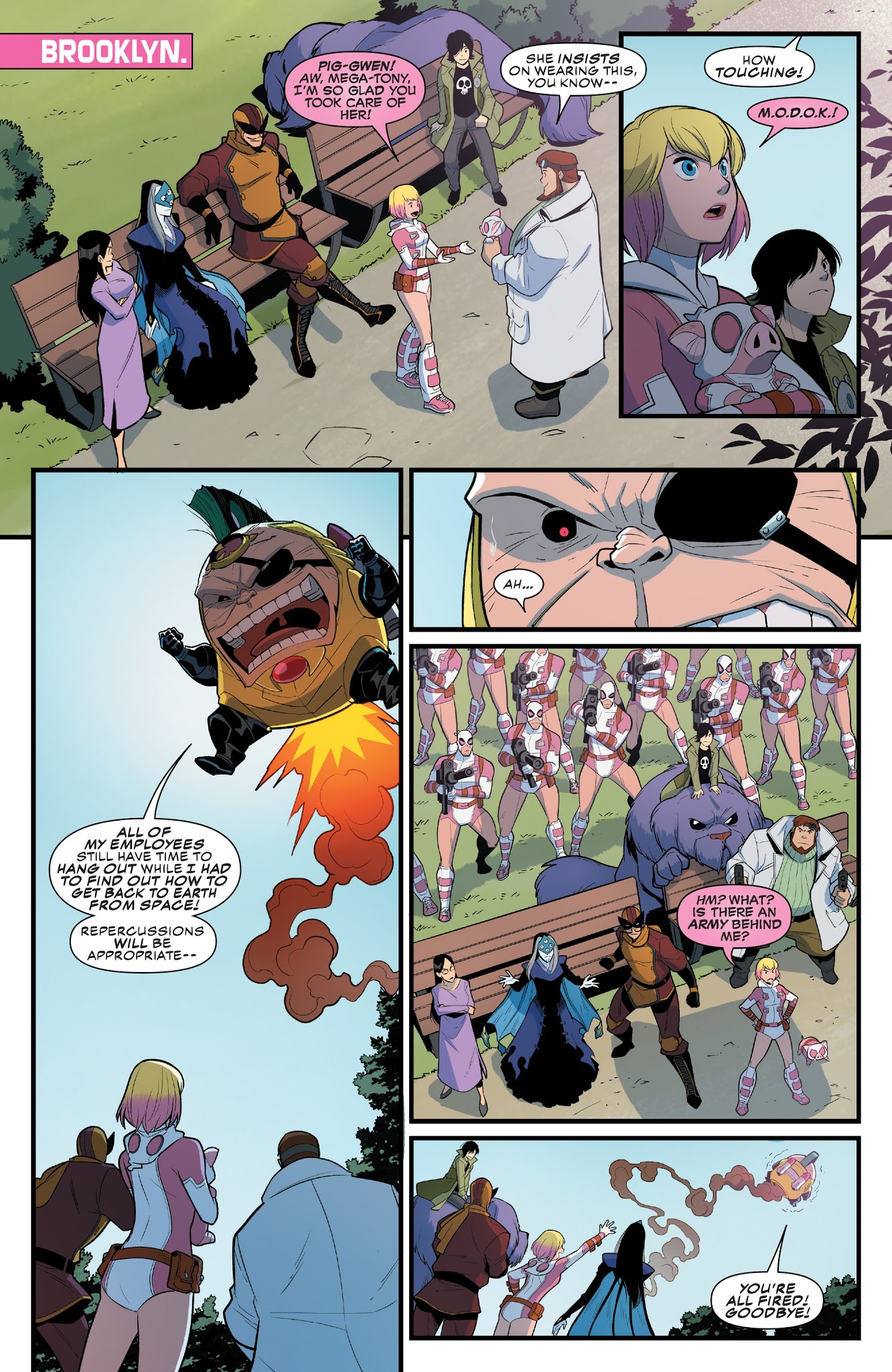 Read online The Unbelievable Gwenpool comic -  Issue #25 - 12