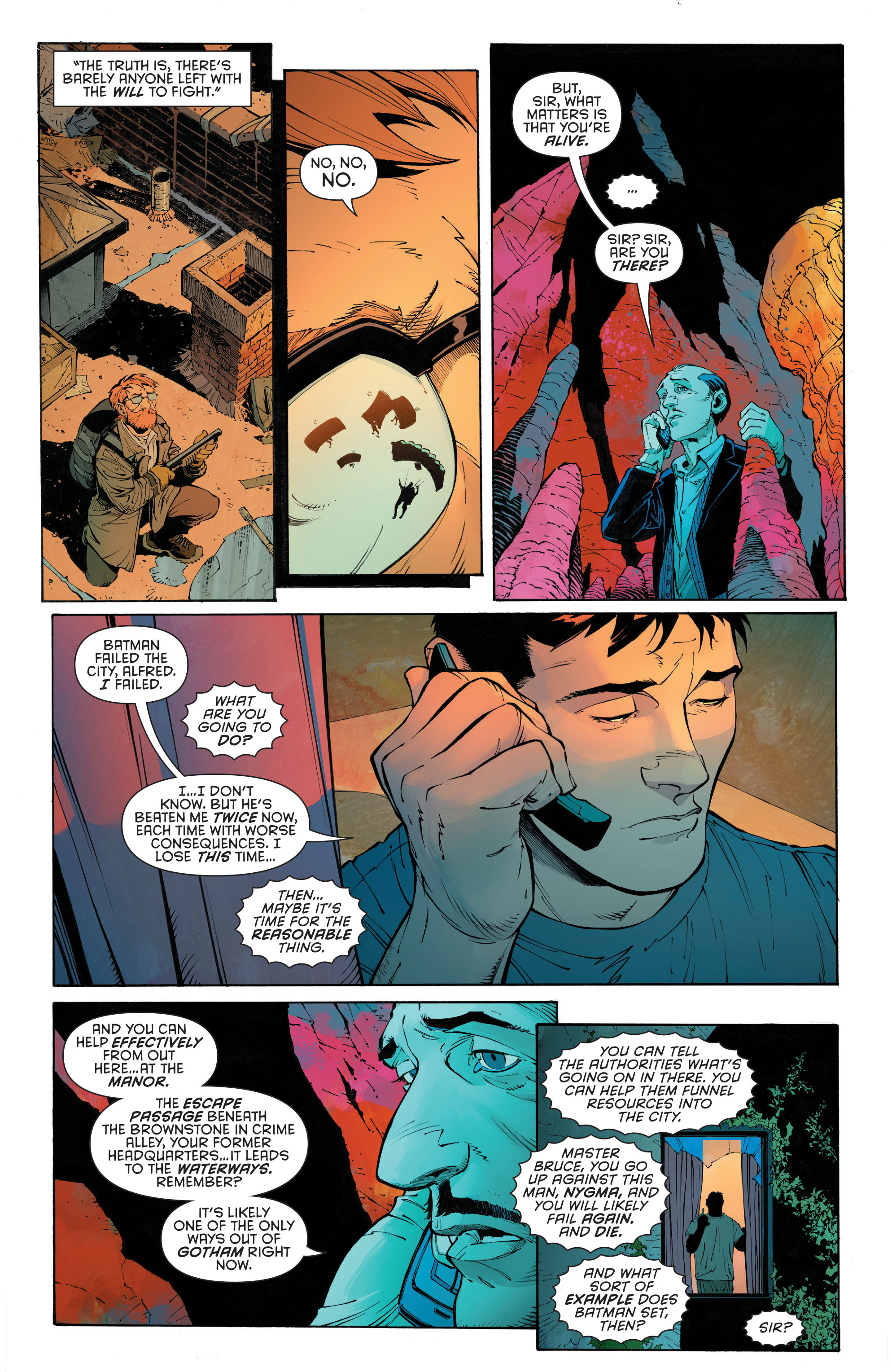 Read online Batman: Year Zero - Dark City comic -  Issue # Full - 129
