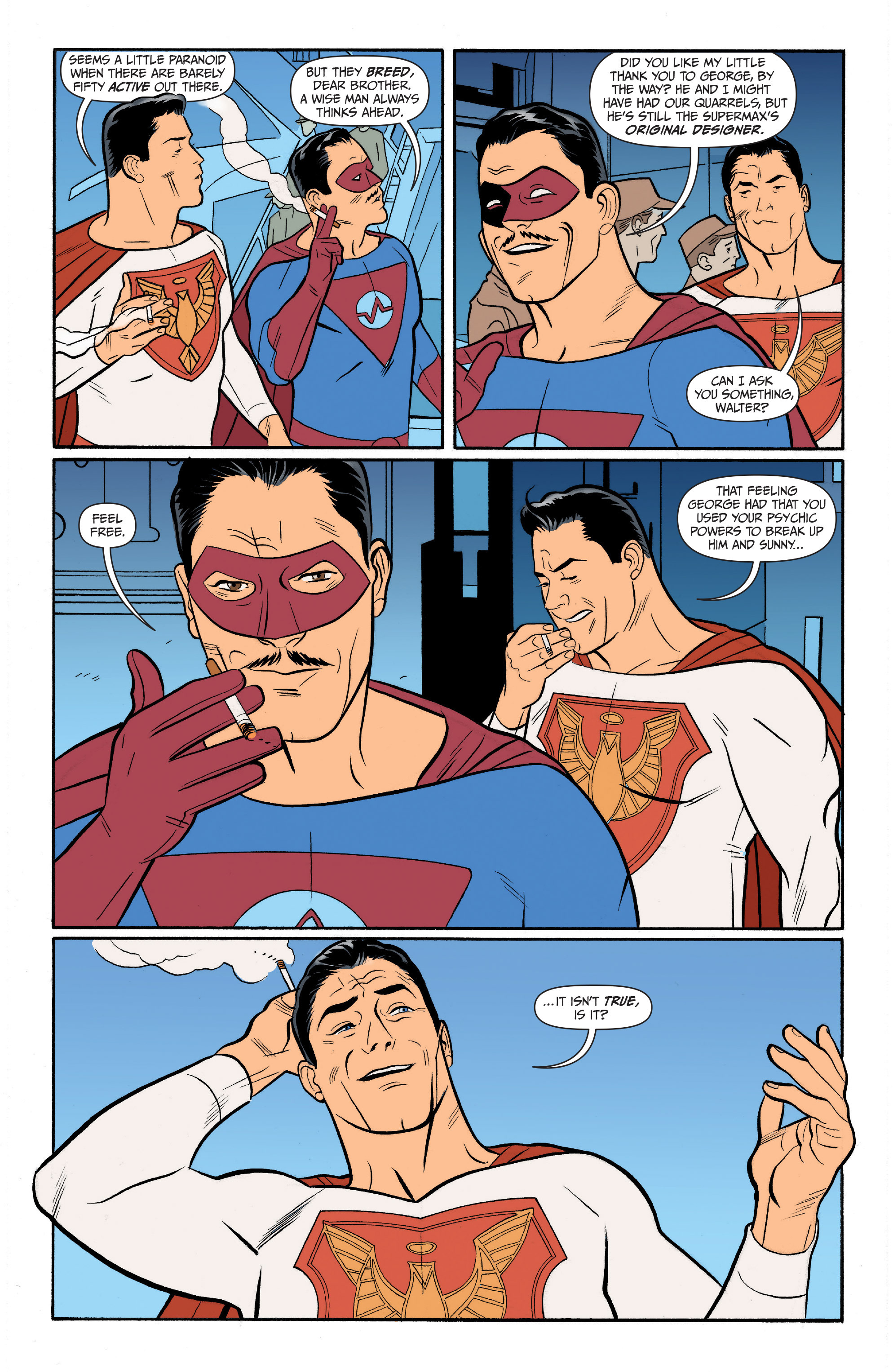 Read online Jupiter's Circle comic -  Issue #6 - 19