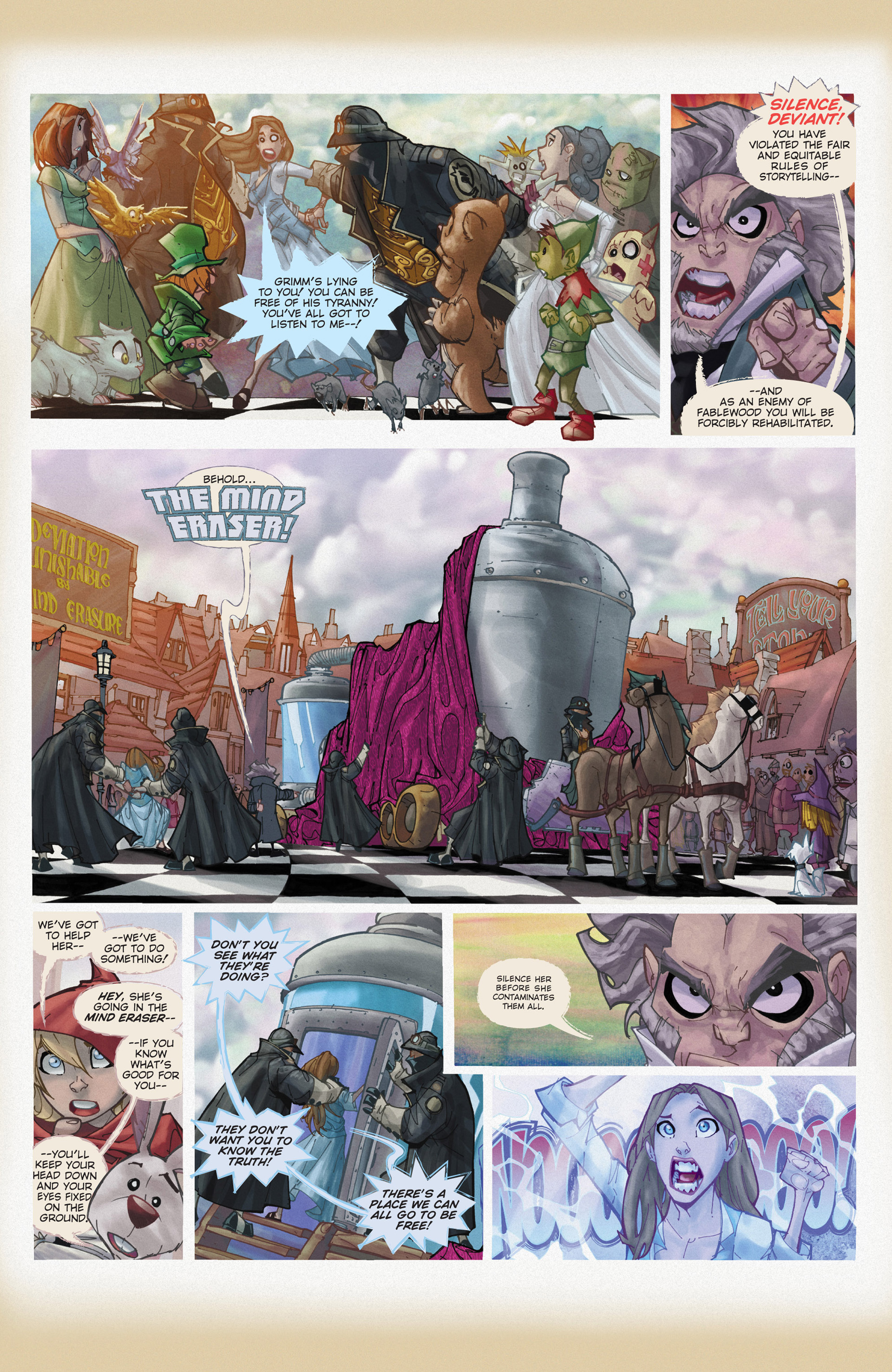 Read online Fairy Quest: Outlaws comic -  Issue #1 - 16