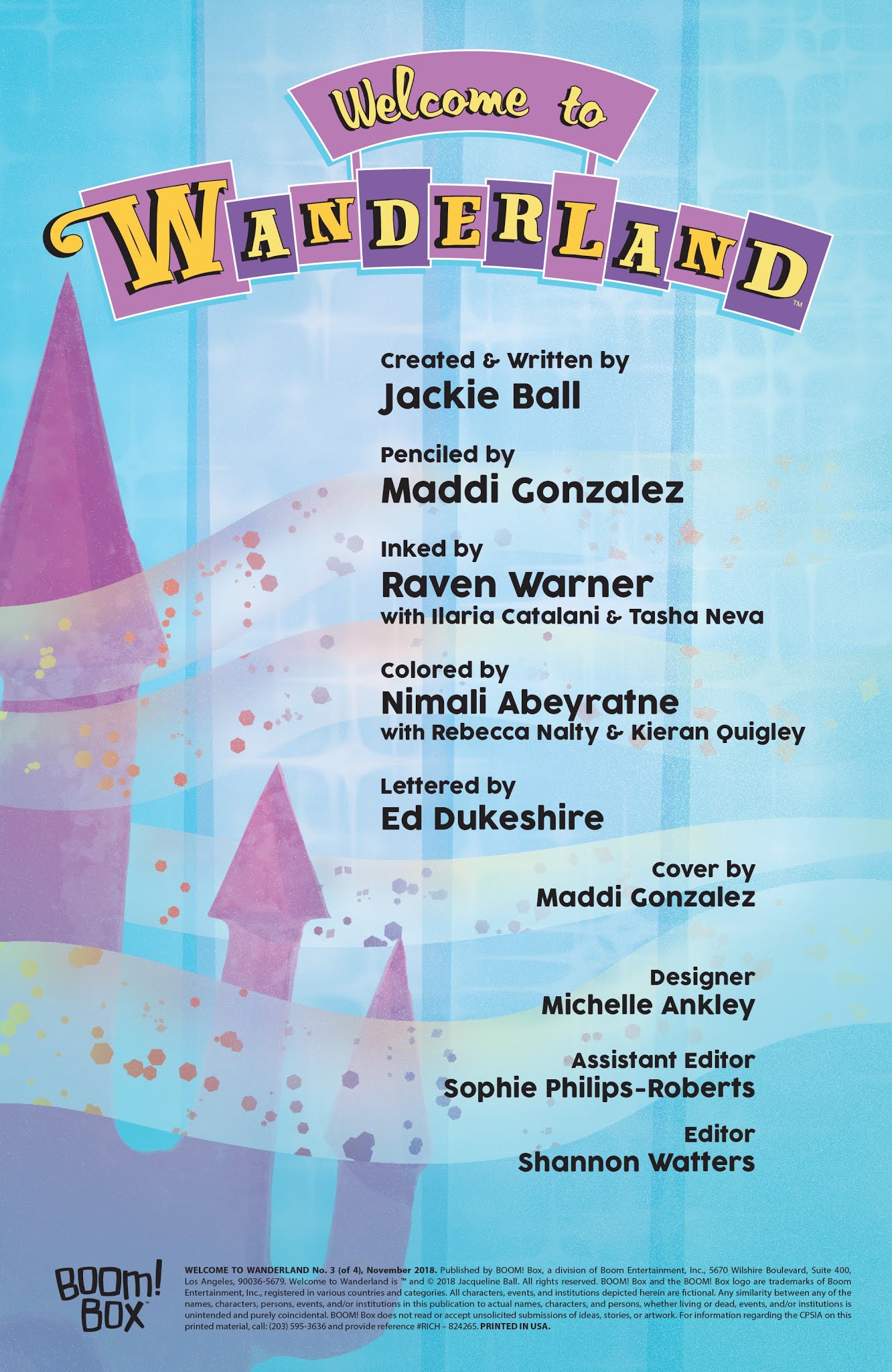 Read online Welcome To Wanderland comic -  Issue #3 - 2