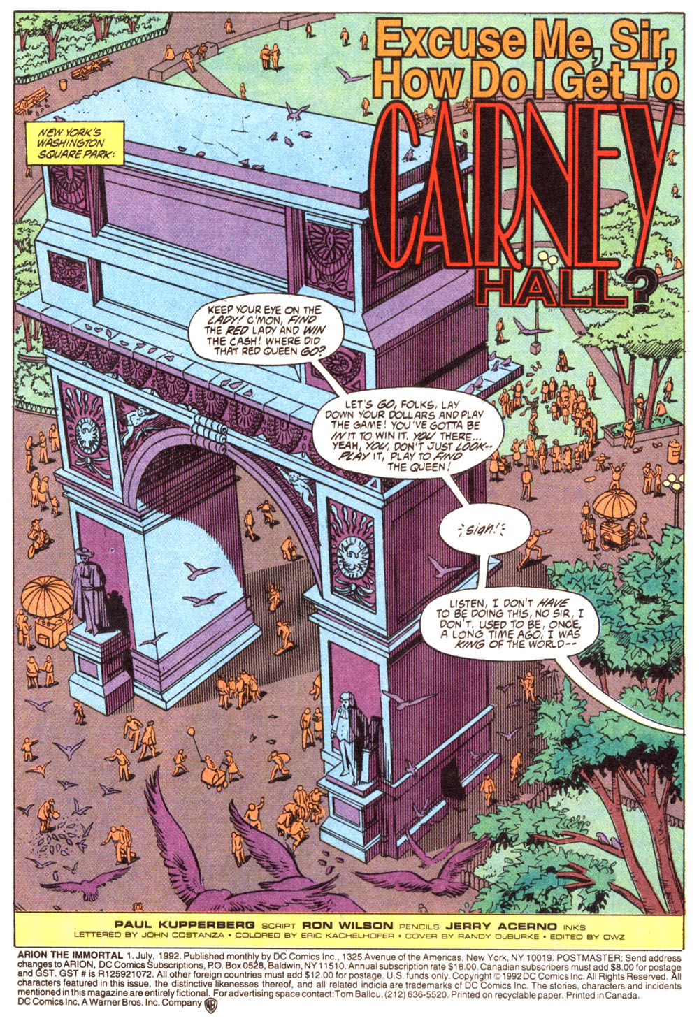 Read online Arion the Immortal comic -  Issue #1 - 2