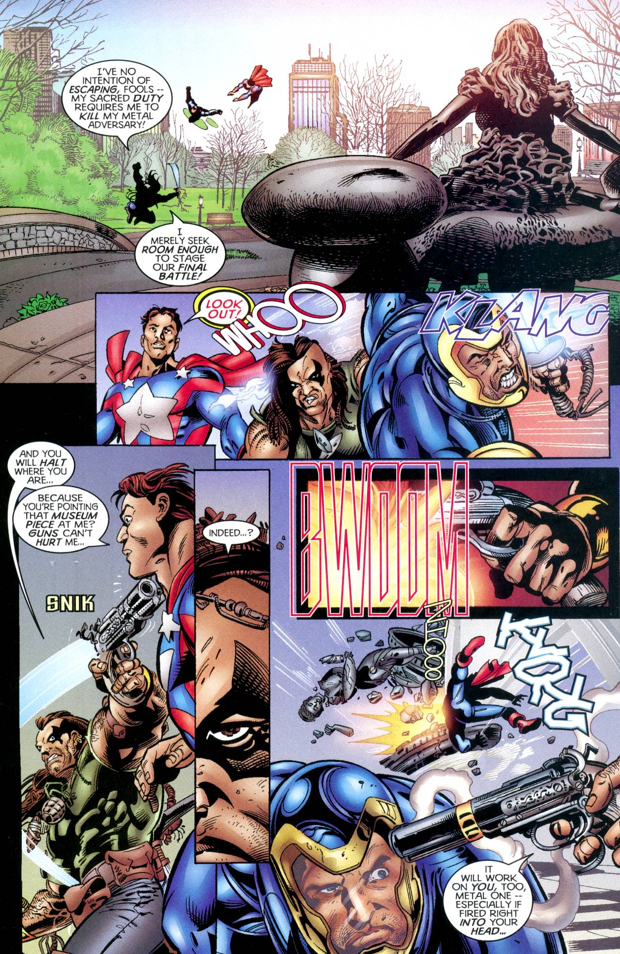 Read online X-O Manowar (1996) comic -  Issue #11 - 6
