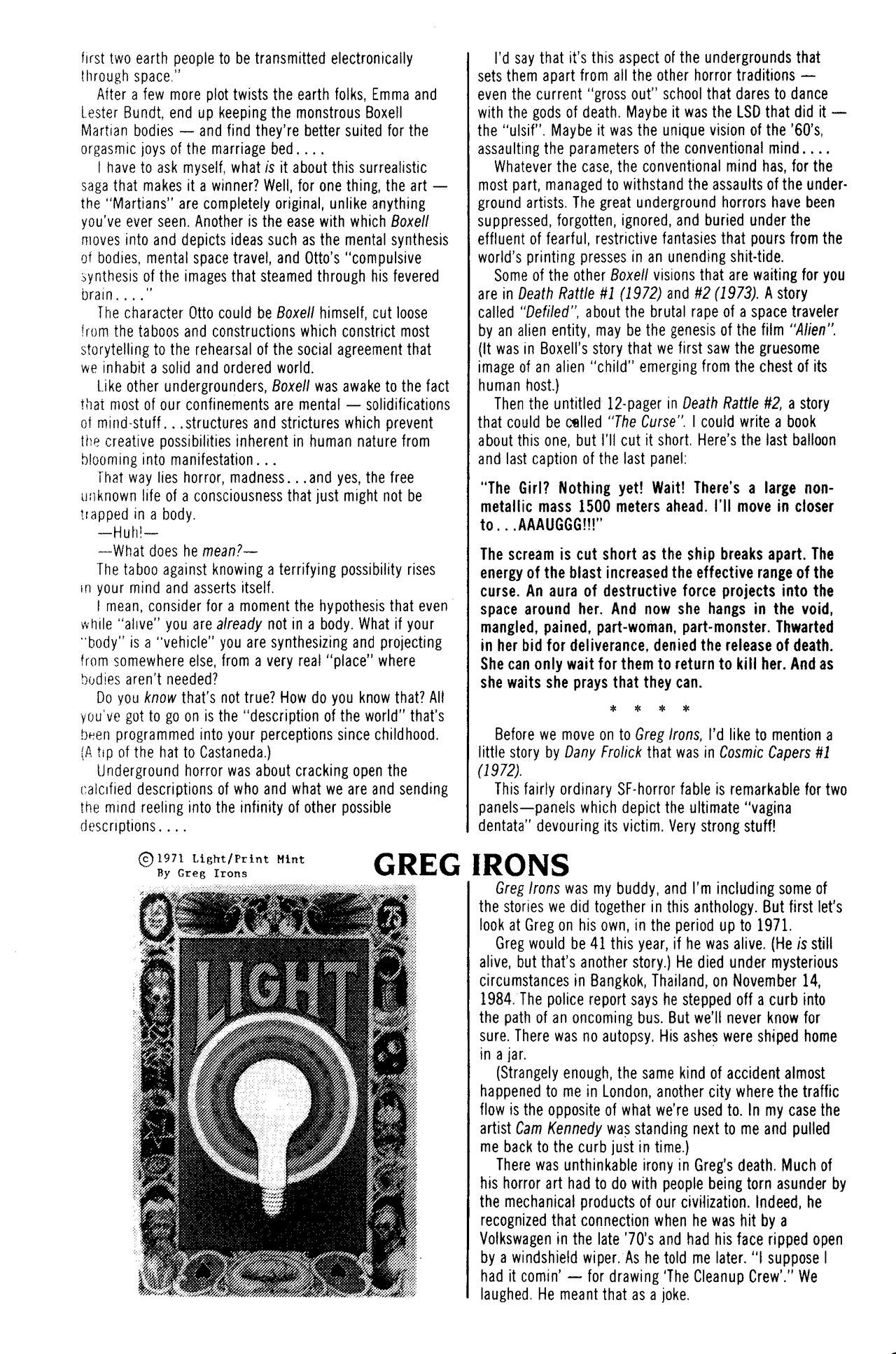 Read online Gore Shriek comic -  Issue #6 - 51