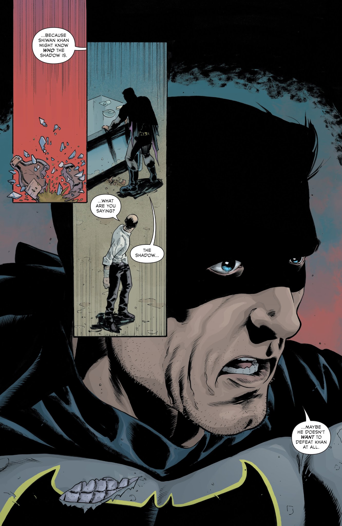 Read online The Shadow/Batman comic -  Issue #4 - 19