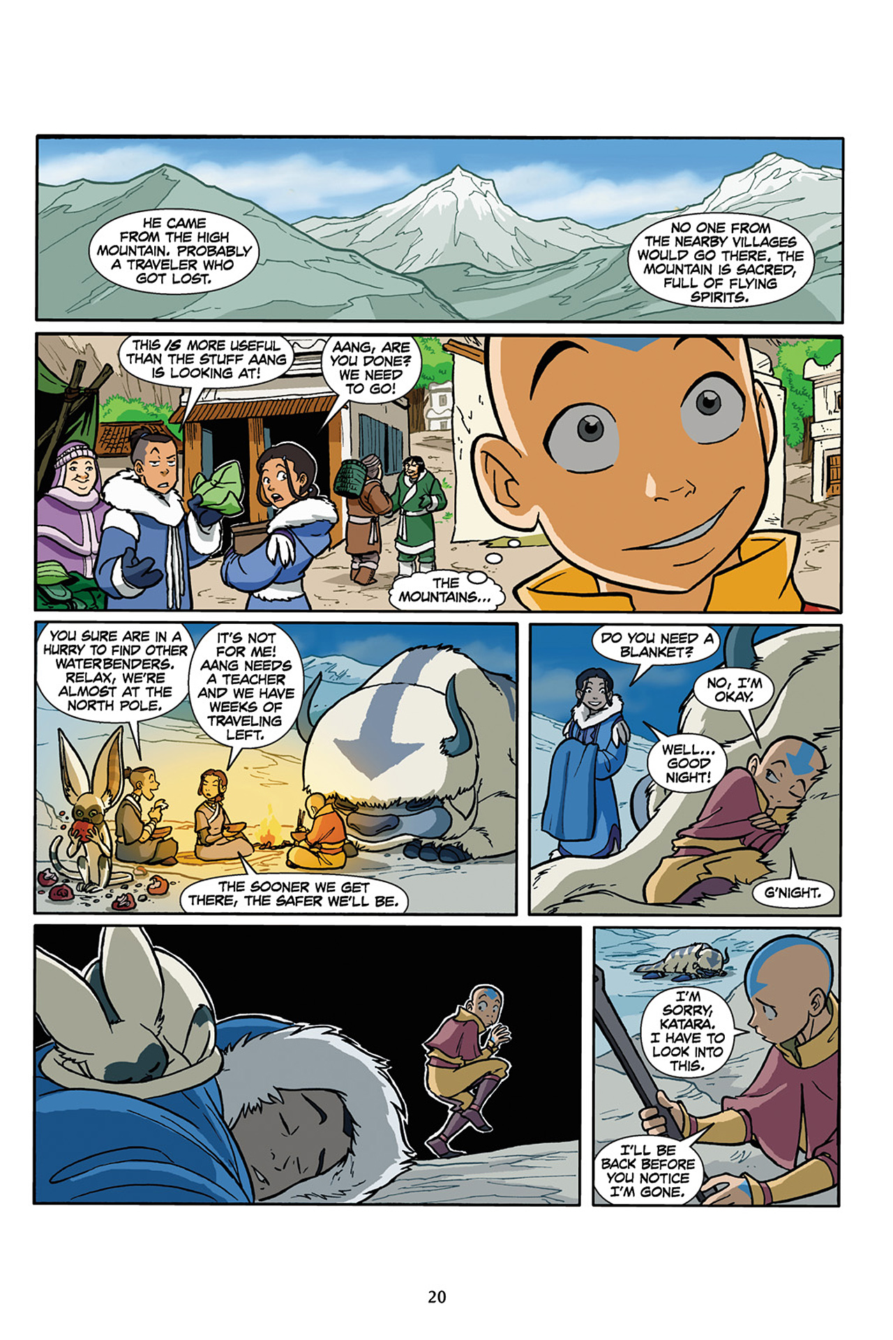 Read online Nickelodeon Avatar: The Last Airbender - The Lost Adventures comic -  Issue # Full - 21