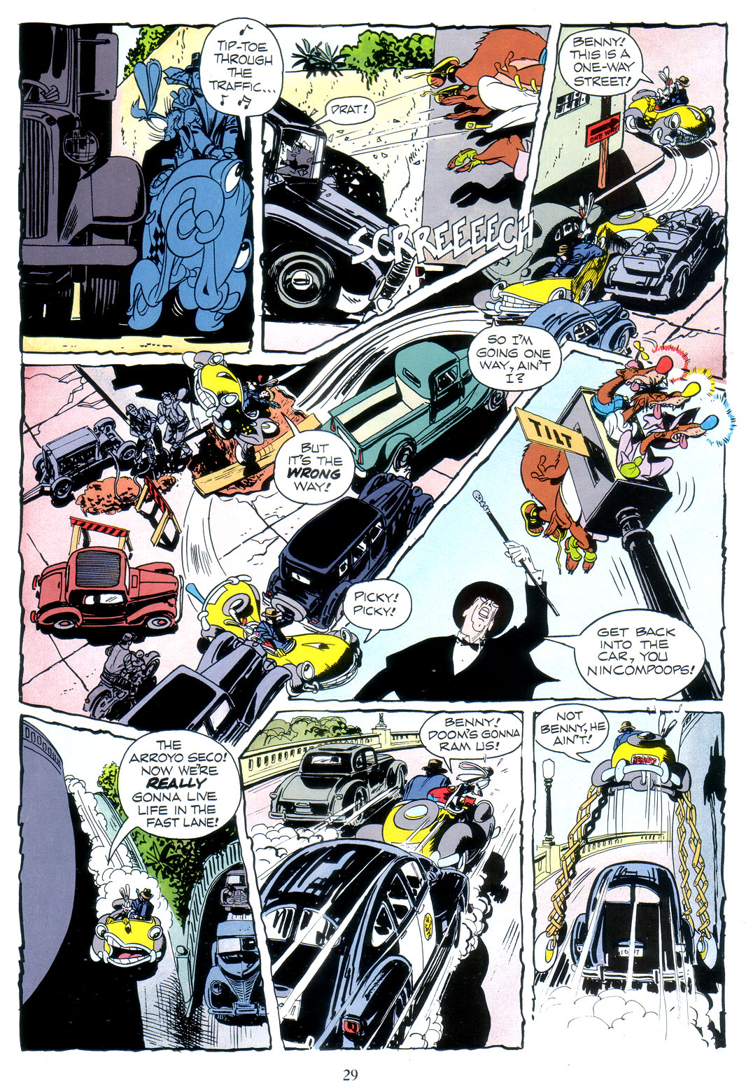 Read online Marvel Graphic Novel: Who Framed Roger Rabbit comic -  Issue # Full - 31