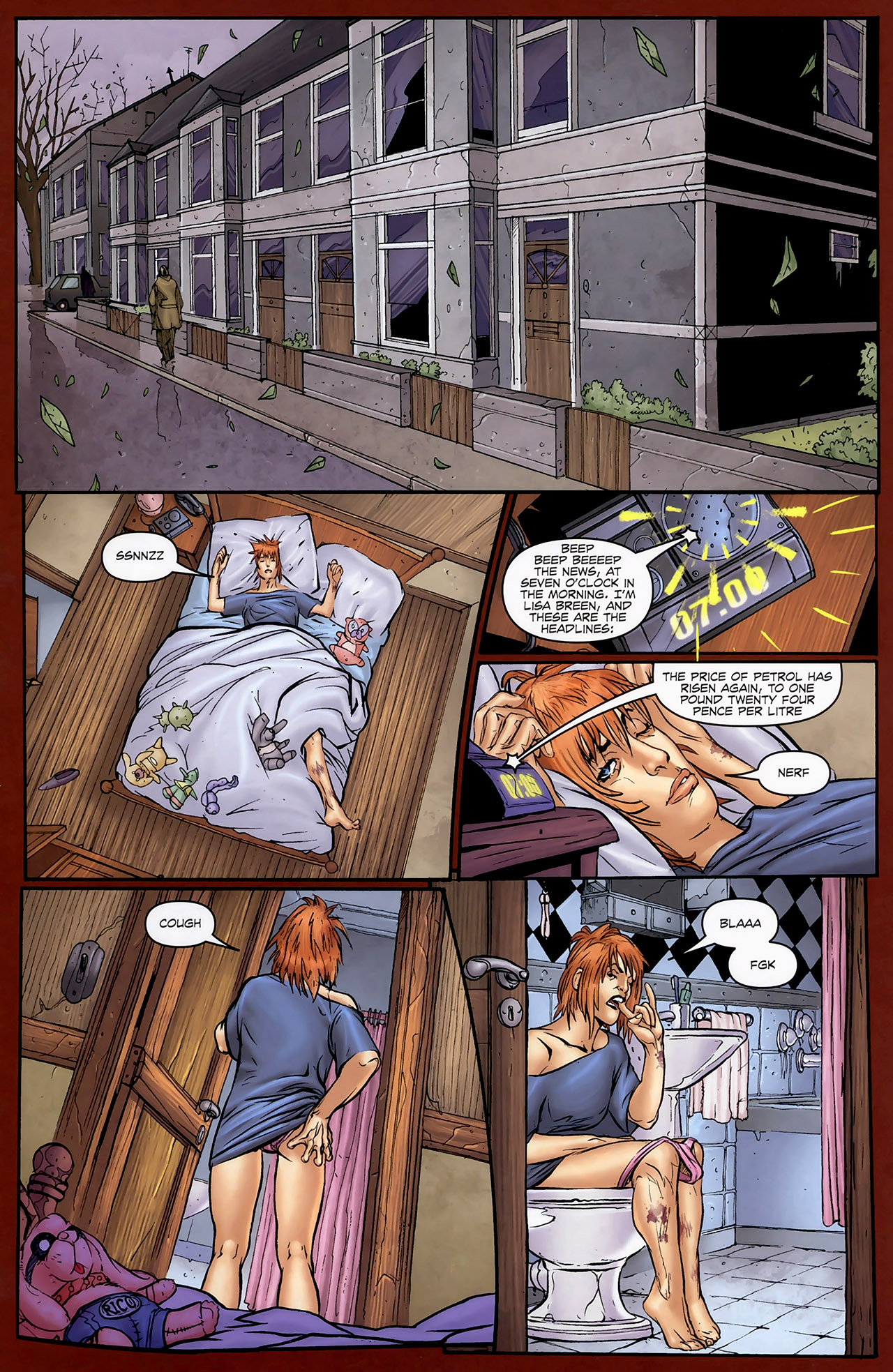 Read online Anna Mercury comic -  Issue #4 - 7