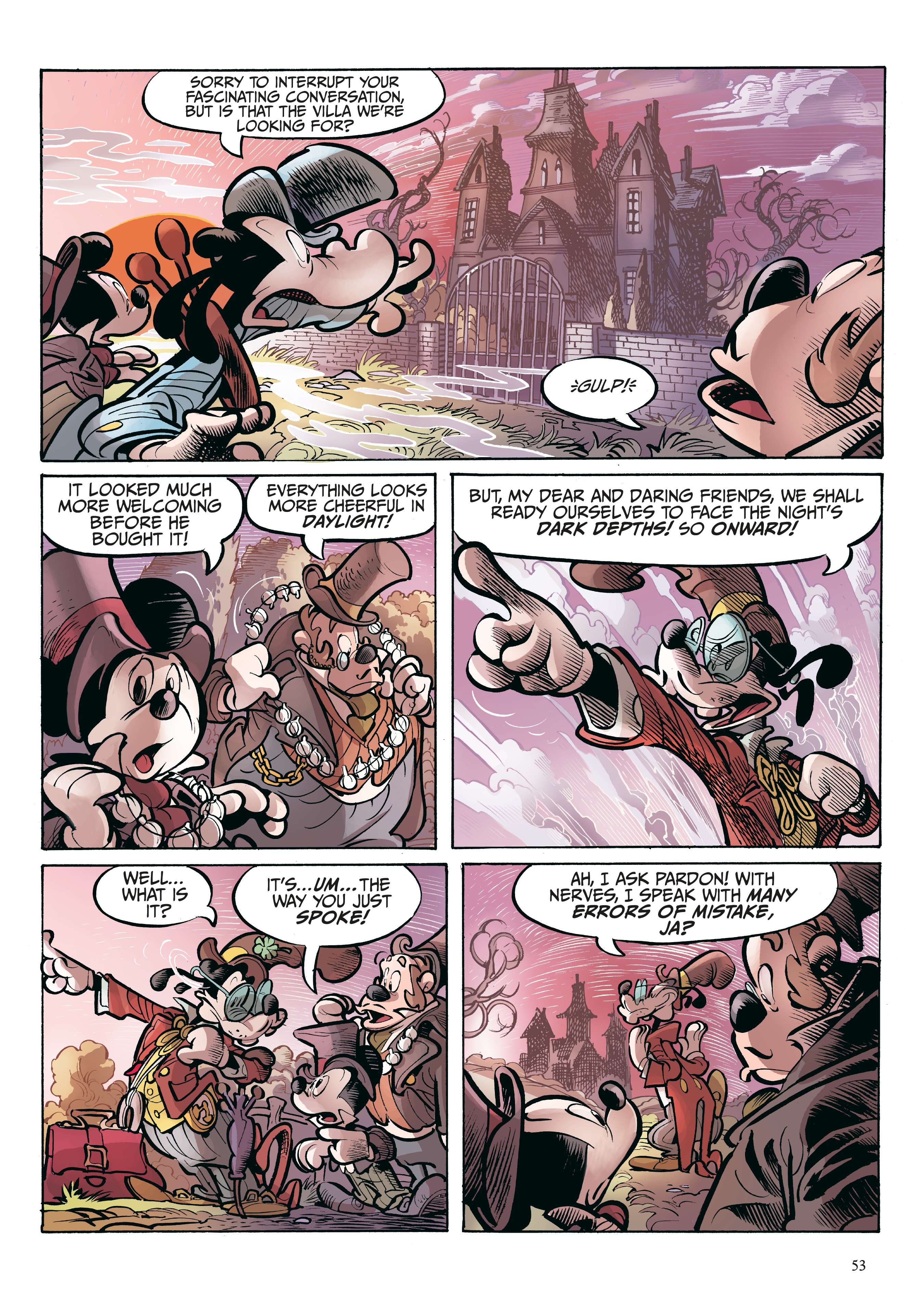 Read online Disney Dracula, Starring Mickey Mouse comic -  Issue # TPB - 53