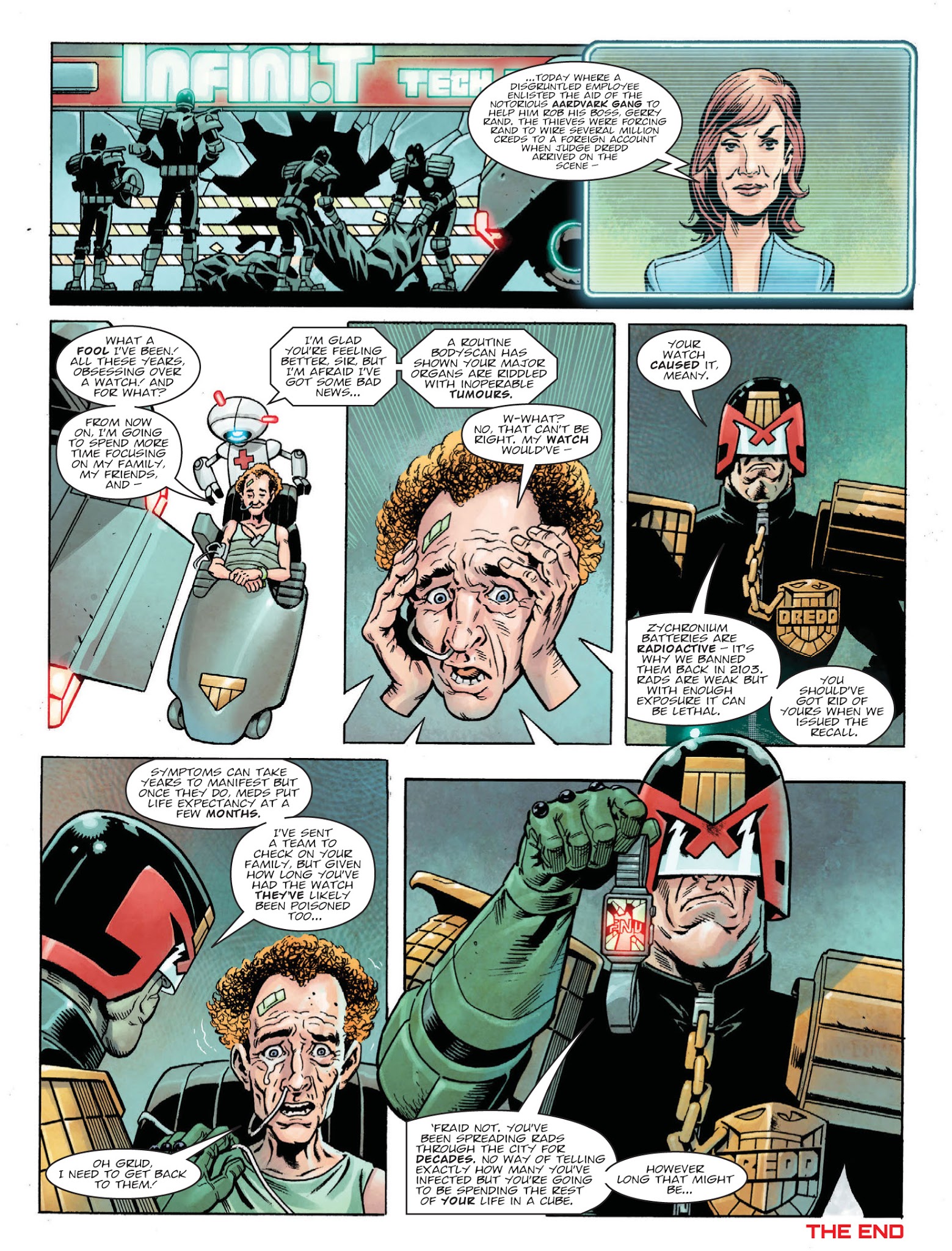 Read online 2000 AD comic -  Issue #2075 - 8