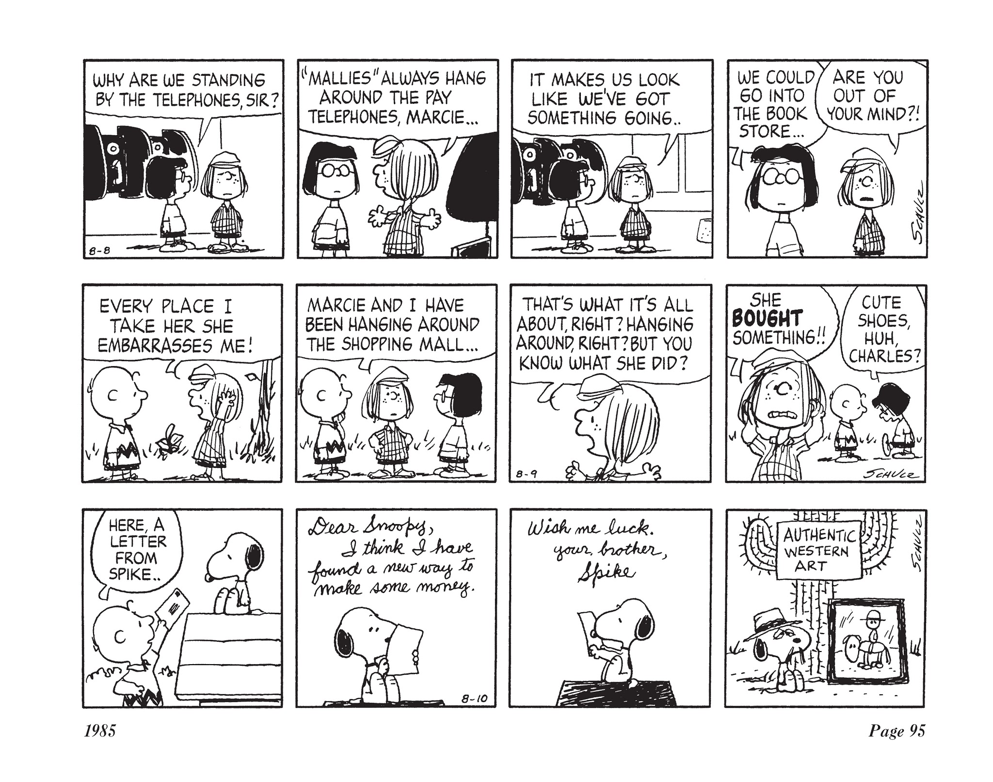 Read online The Complete Peanuts comic -  Issue # TPB 18 - 107