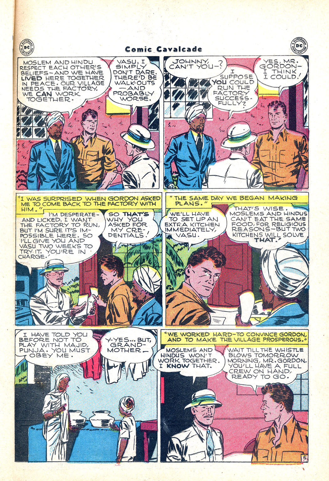 Read online Comic Cavalcade comic -  Issue #14 - 21