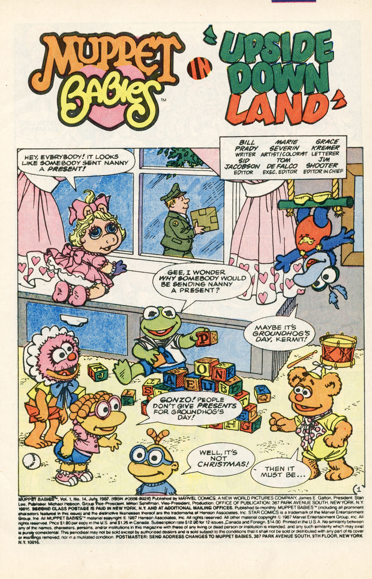Read online Muppet Babies comic -  Issue #14 - 3