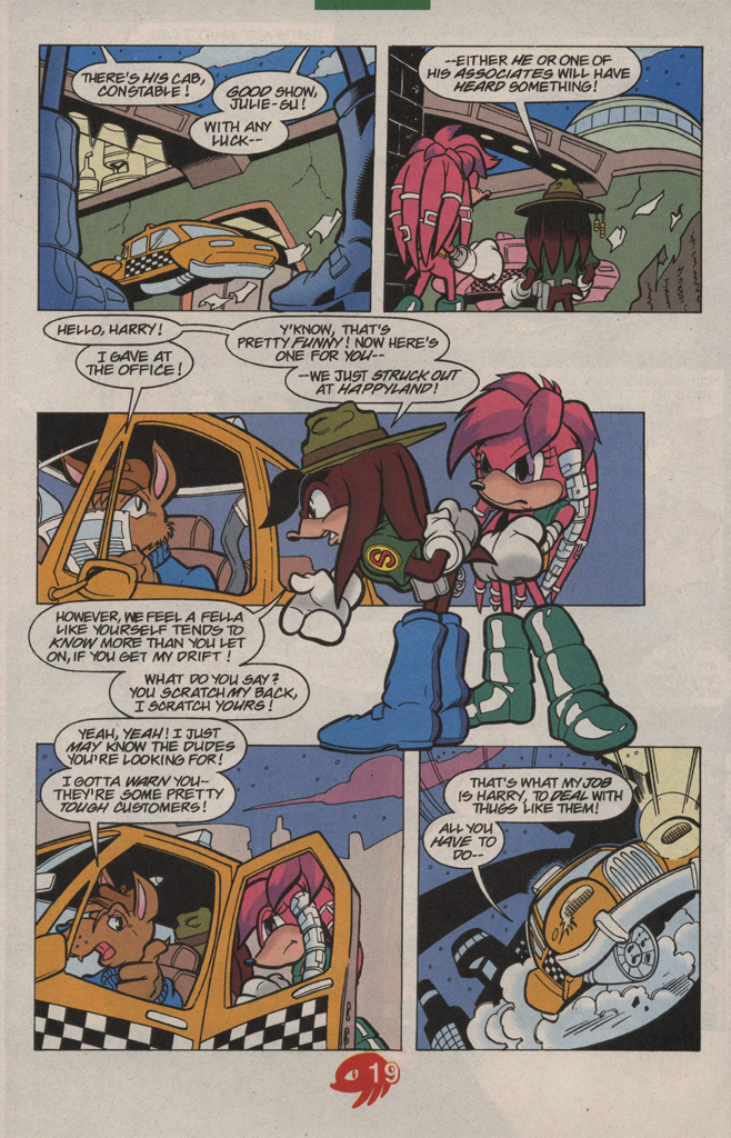 Read online Knuckles the Echidna comic -  Issue #14 - 26