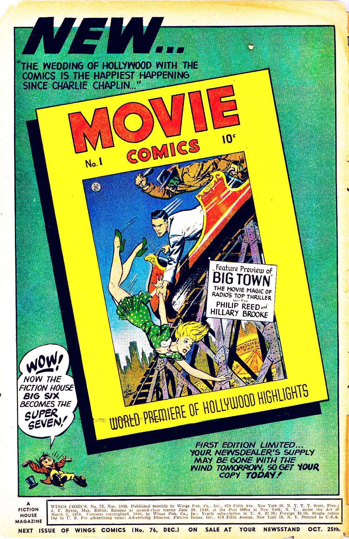 Read online Wings Comics comic -  Issue #75 - 2