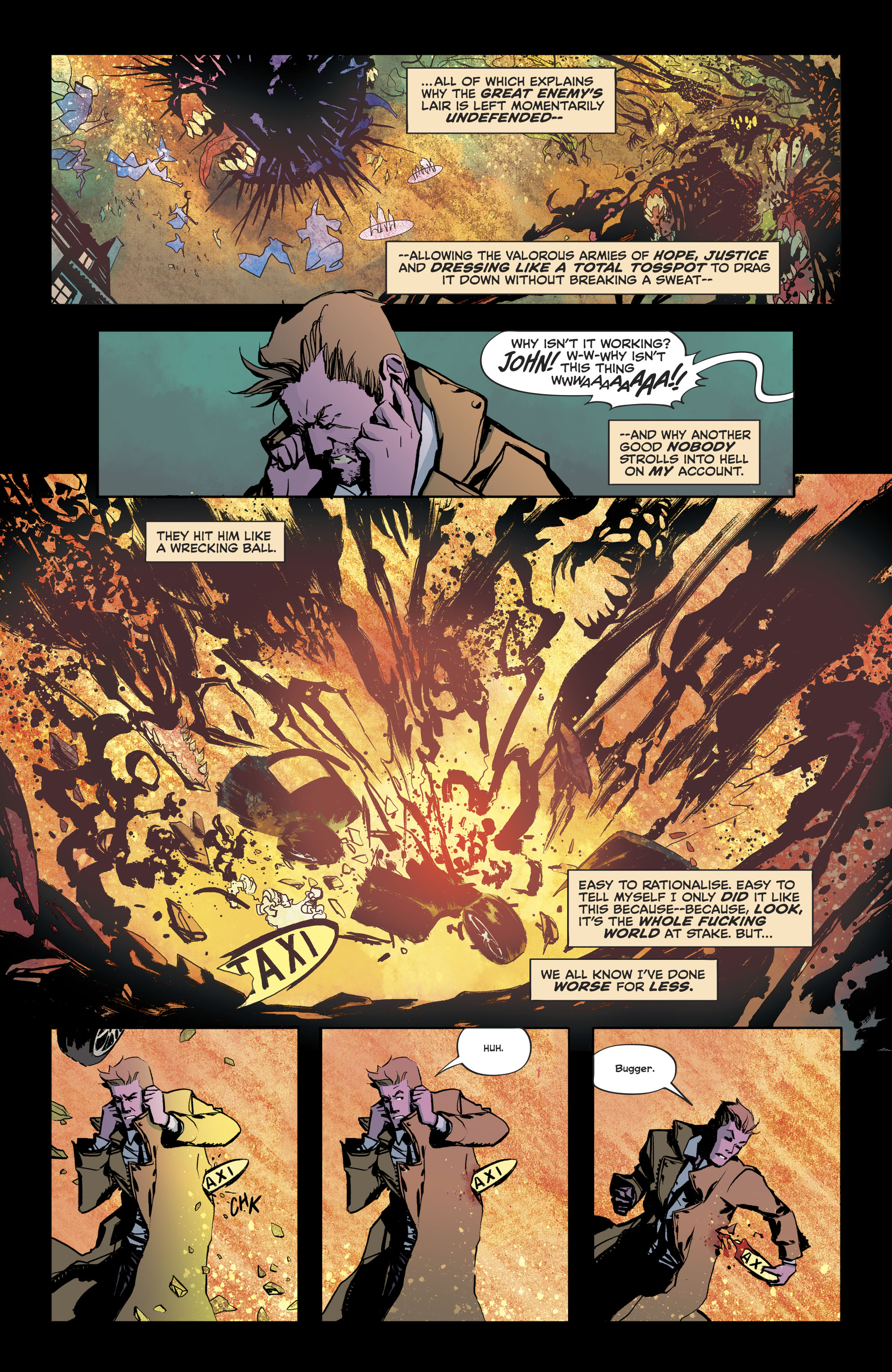 Read online The Sandman Universe Presents: Hellblazer comic -  Issue # Full - 7
