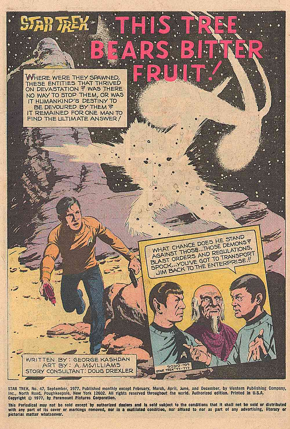 Read online Star Trek (1967) comic -  Issue #47 - 2