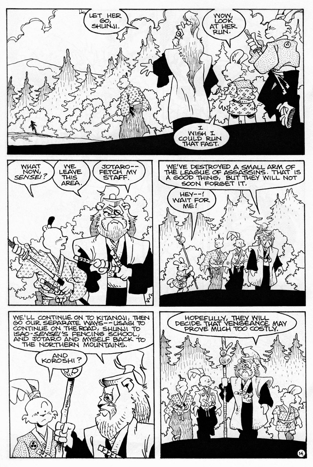 Read online Usagi Yojimbo (1996) comic -  Issue #75 - 16