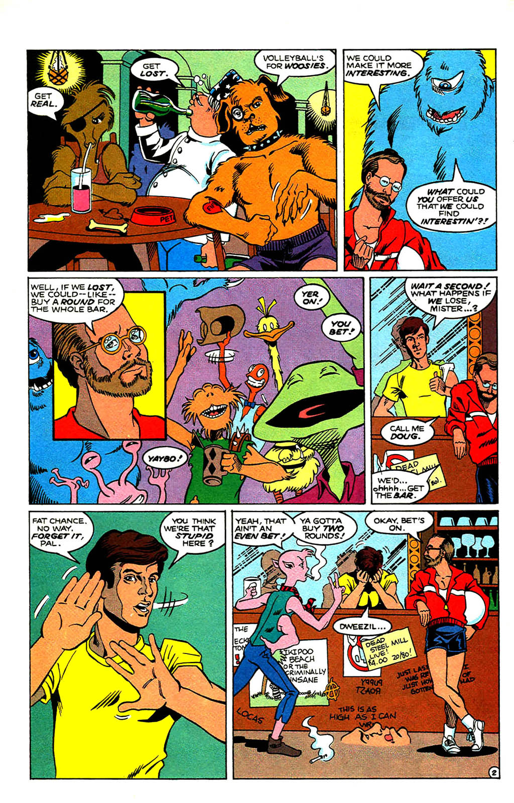 Read online Grimjack comic -  Issue #32 - 28