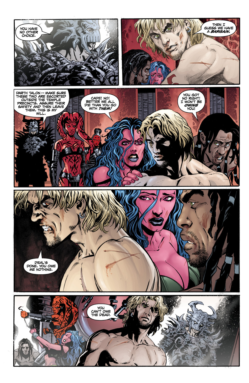 Read online Star Wars: Legacy (2006) comic -  Issue #15 - 17