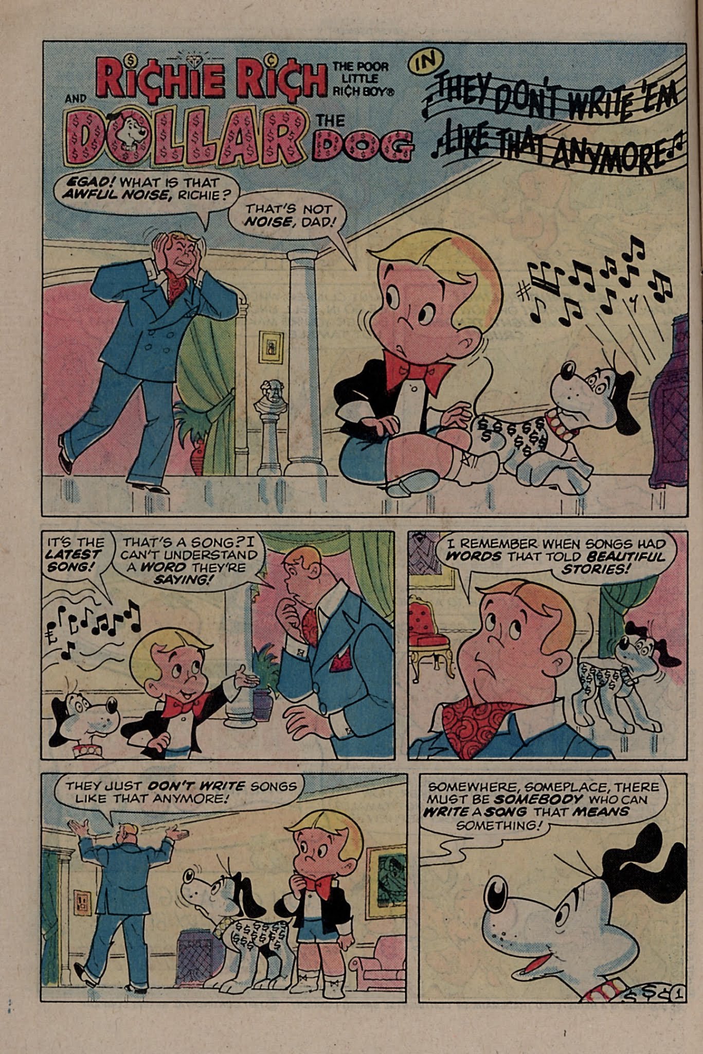 Read online Richie Rich & Dollar the Dog comic -  Issue #22 - 12