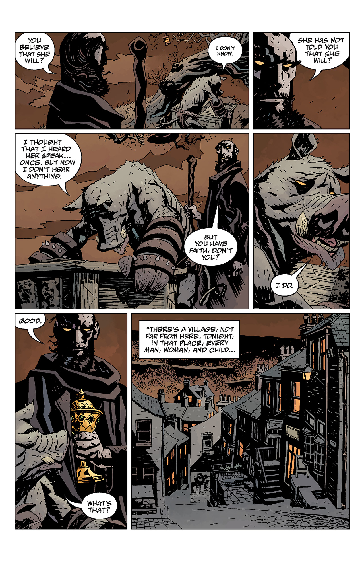 Read online Hellboy: The Wild Hunt comic -  Issue #2 - 18