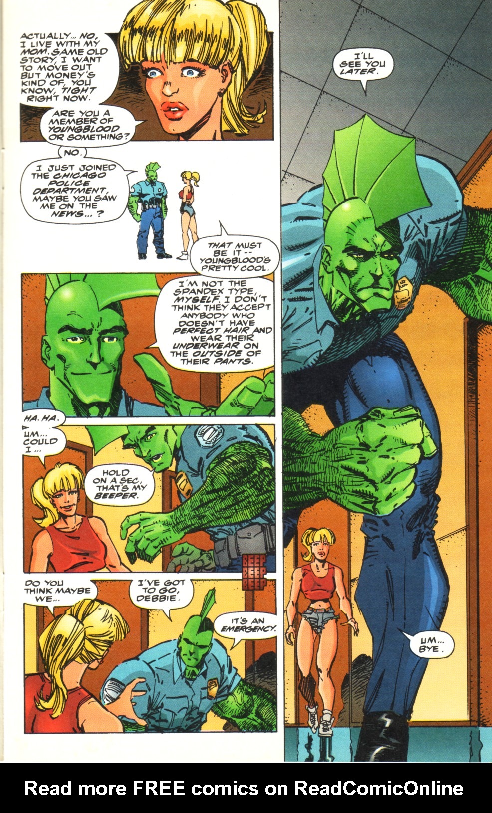 Read online The Savage Dragon (1992) comic -  Issue #2 - 14