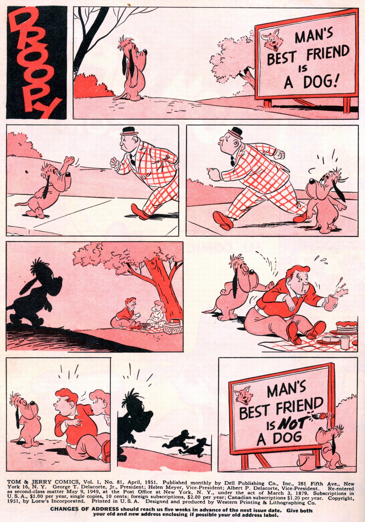 Read online Tom & Jerry Comics comic -  Issue #81 - 2