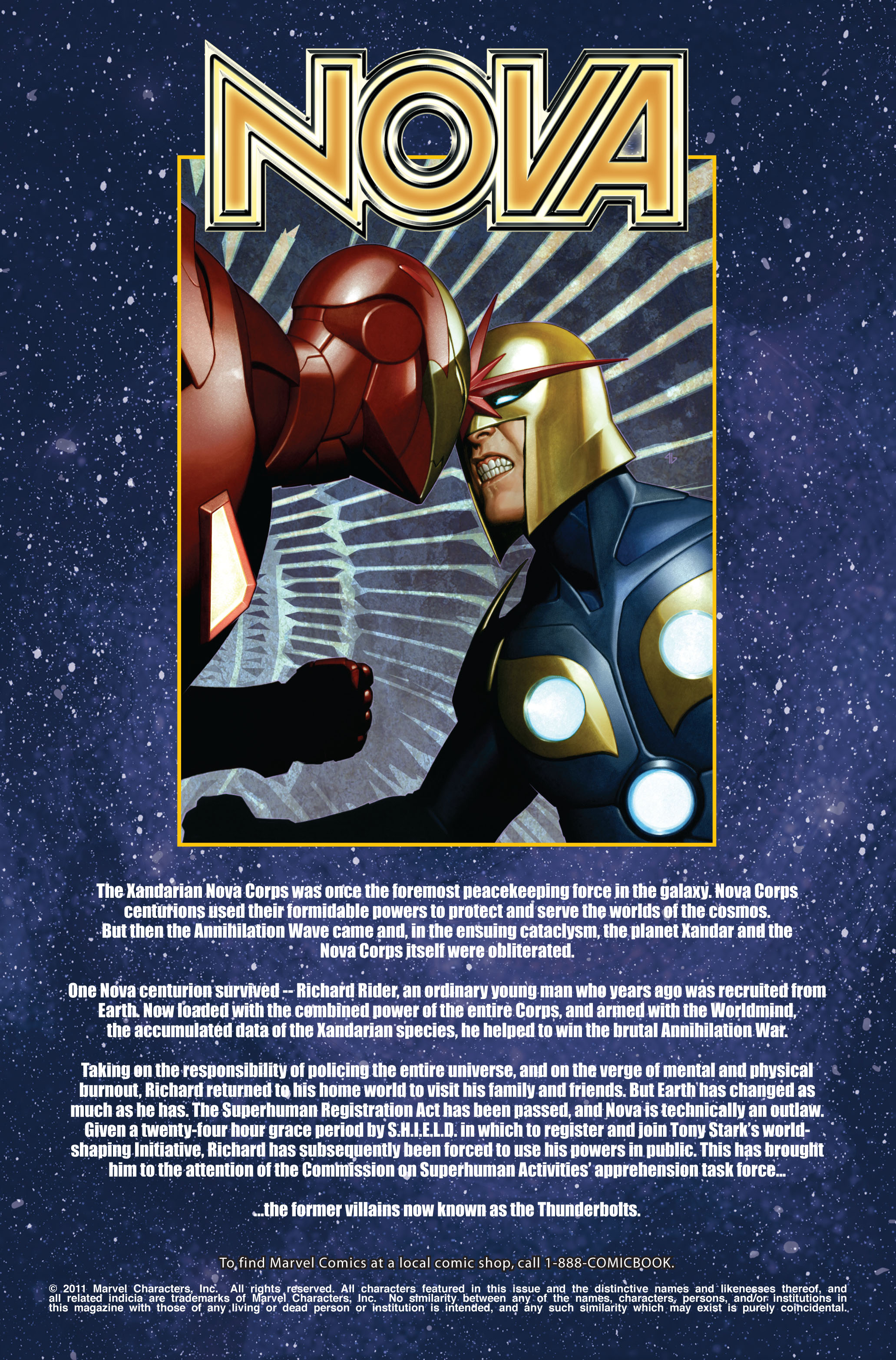 Read online Nova (2007) comic -  Issue # _TPB 1 (Part 1) - 51