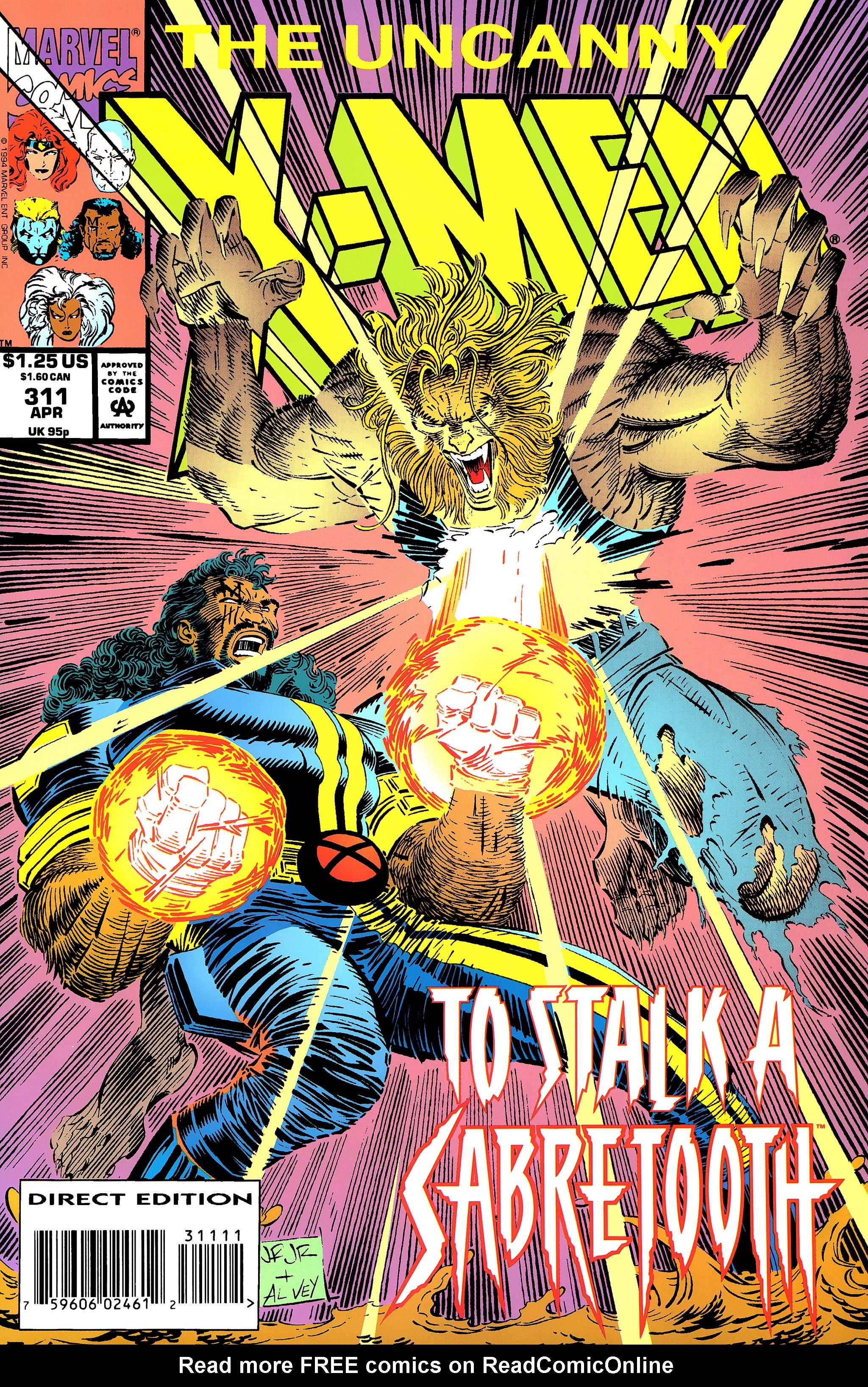 Read online Uncanny X-Men (1963) comic -  Issue #311 - 1