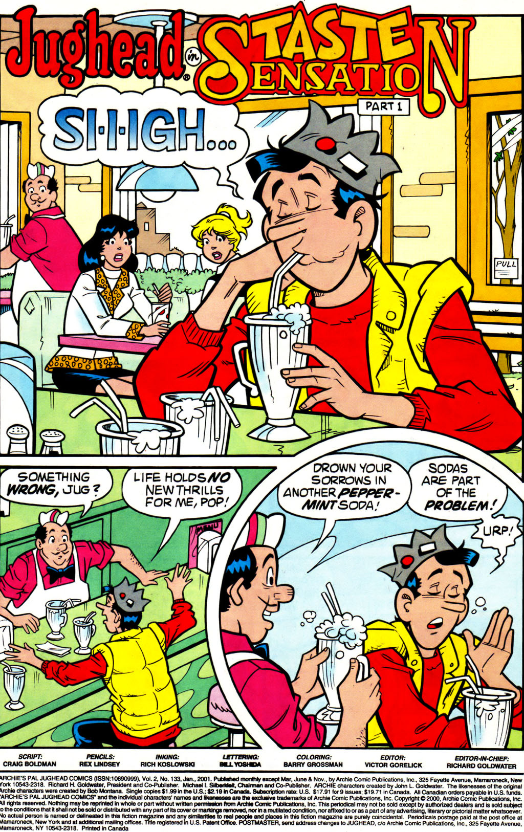 Read online Archie's Pal Jughead Comics comic -  Issue #133 - 2