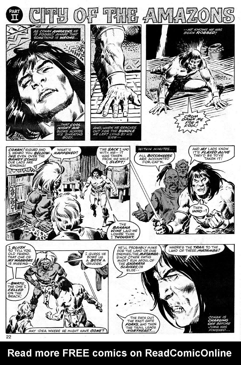 Read online The Savage Sword Of Conan comic -  Issue #41 - 22