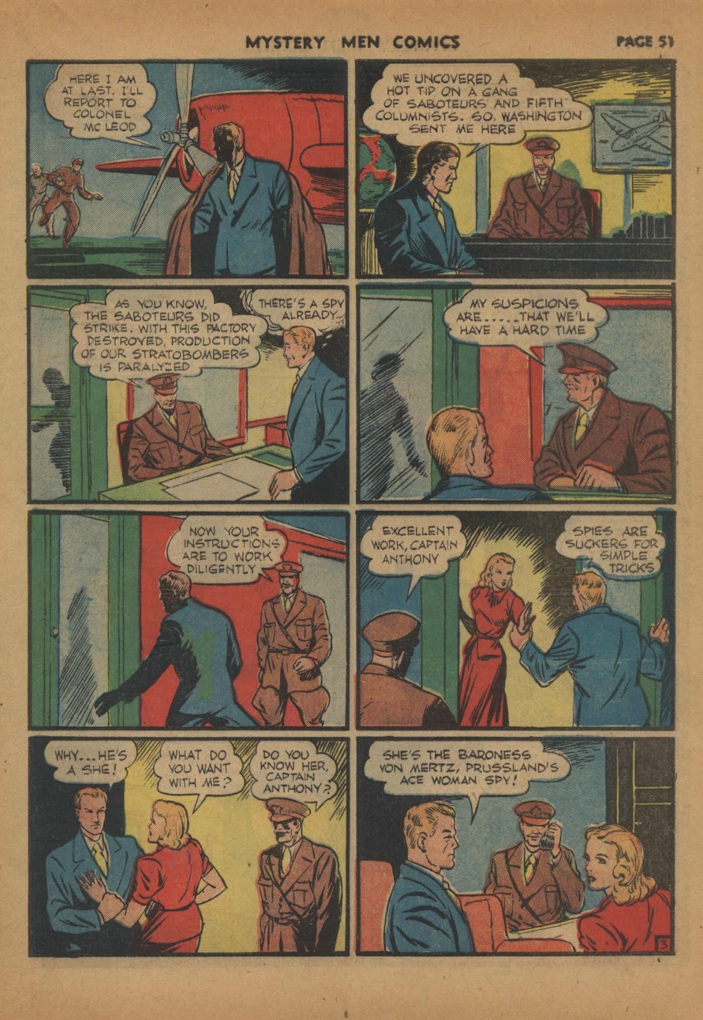 Read online Mystery Men Comics comic -  Issue #16 - 53