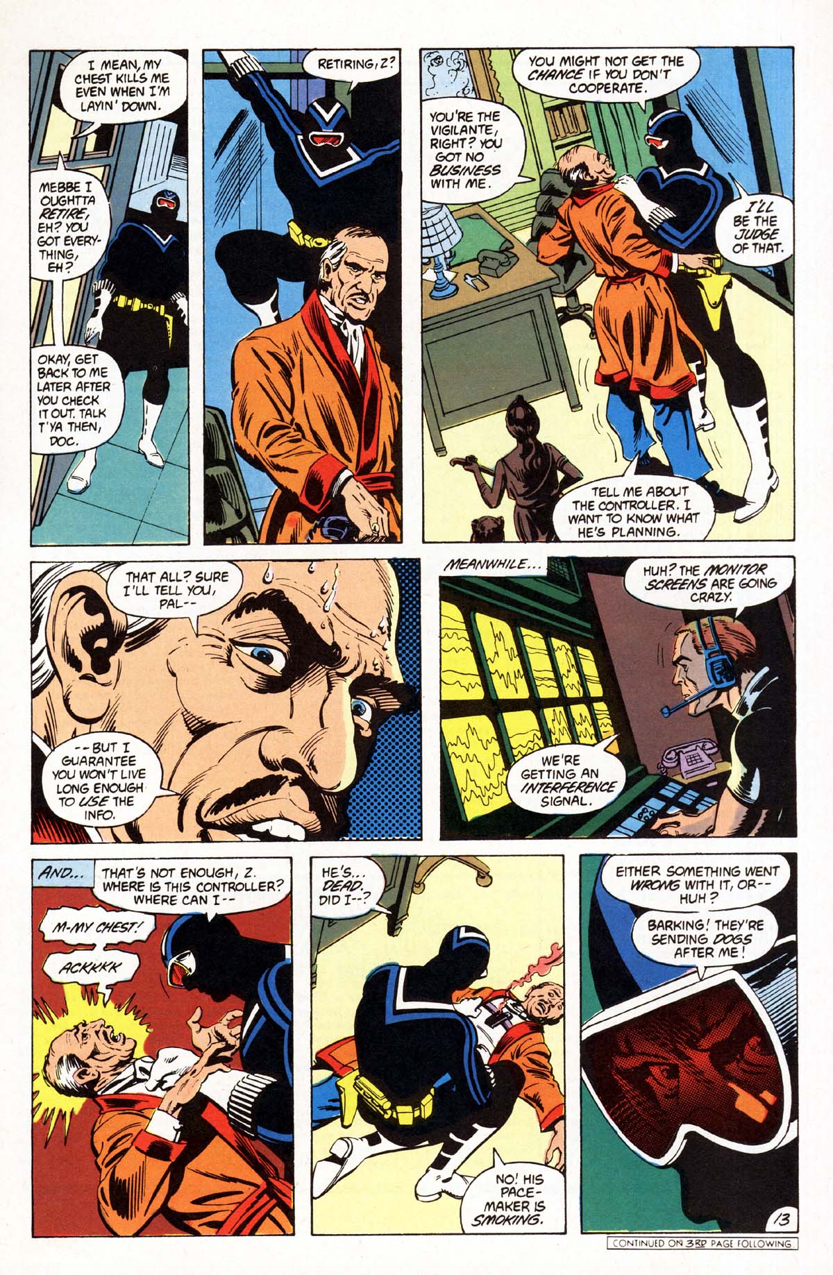 Read online Vigilante (1983) comic -  Issue #10 - 14