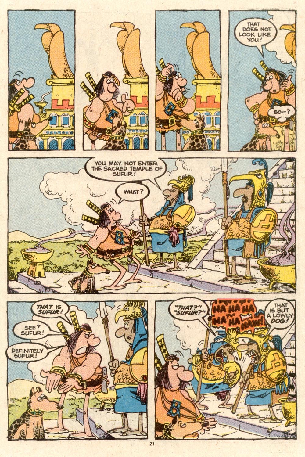 Read online Sergio Aragonés Groo the Wanderer comic -  Issue #58 - 22