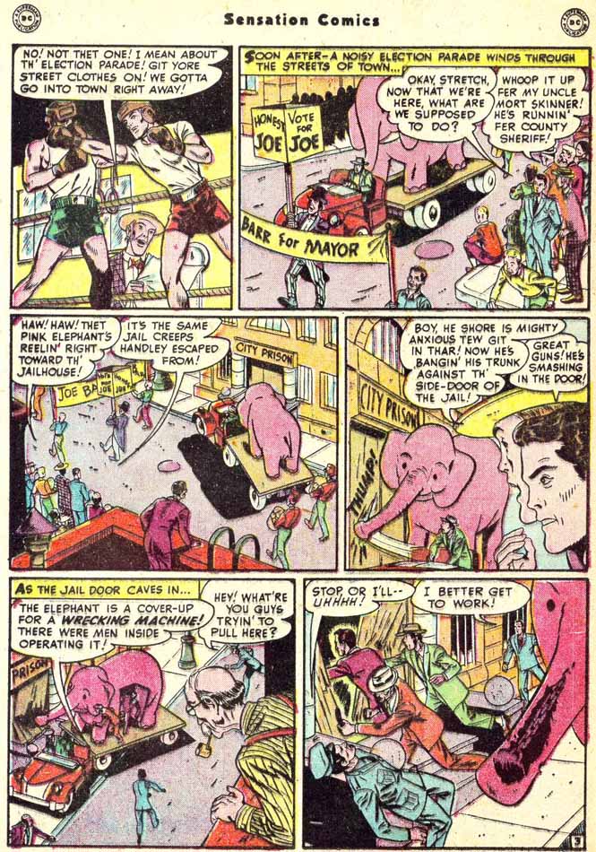 Read online Sensation (Mystery) Comics comic -  Issue #90 - 19