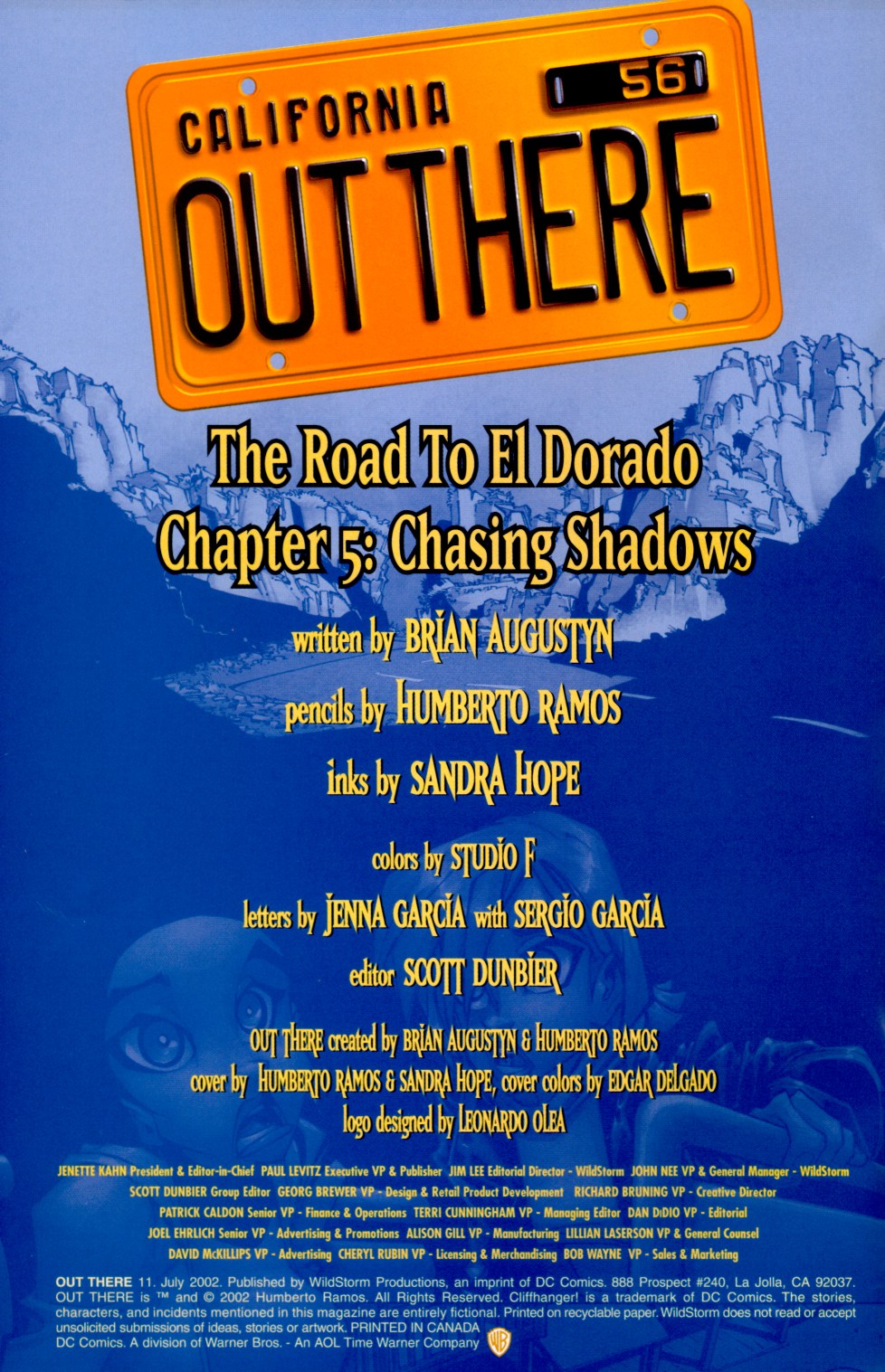 Read online Out There comic -  Issue #11 - 2