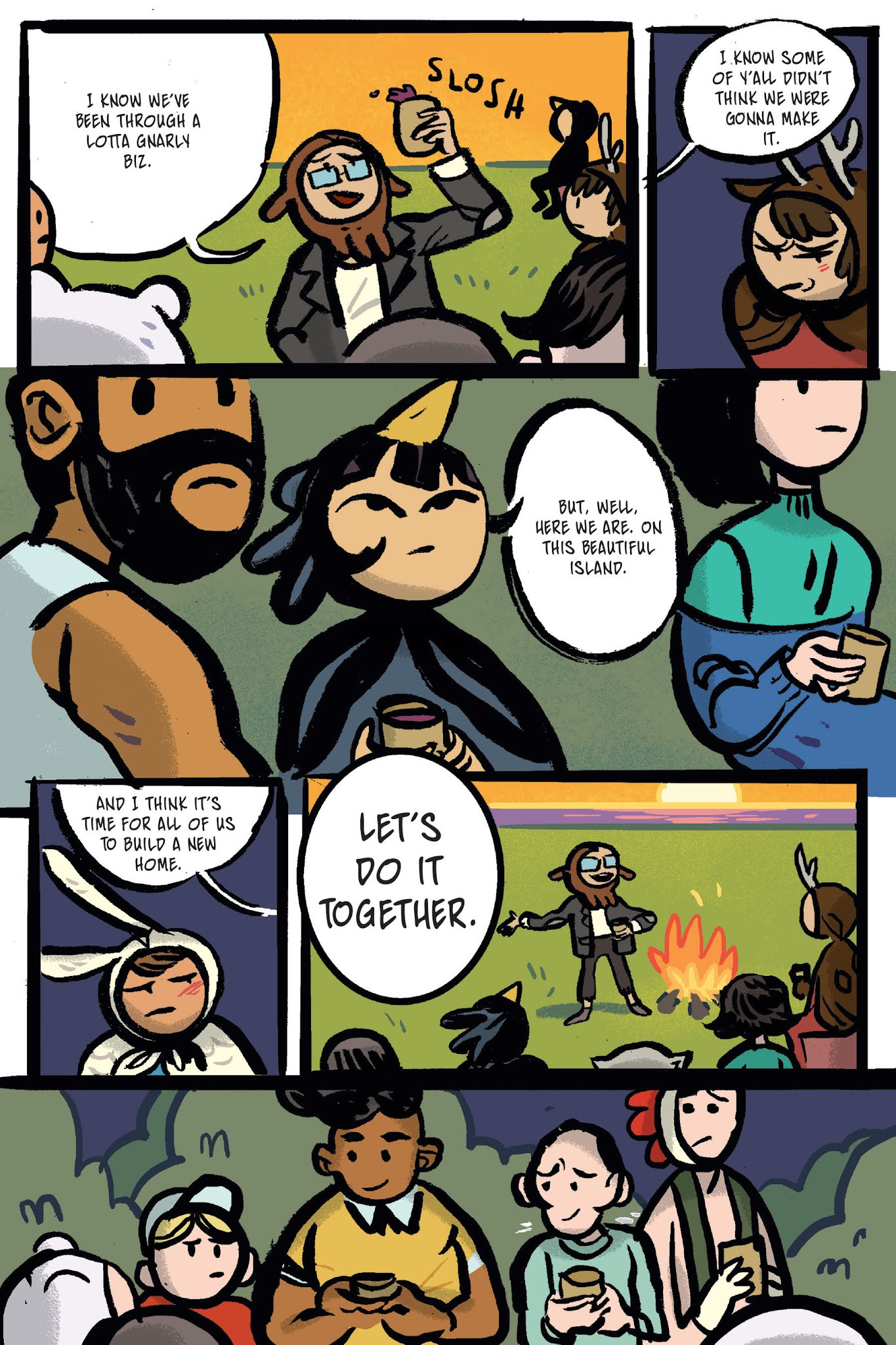 Read online Adventure Time: Islands comic -  Issue # TPB - 39