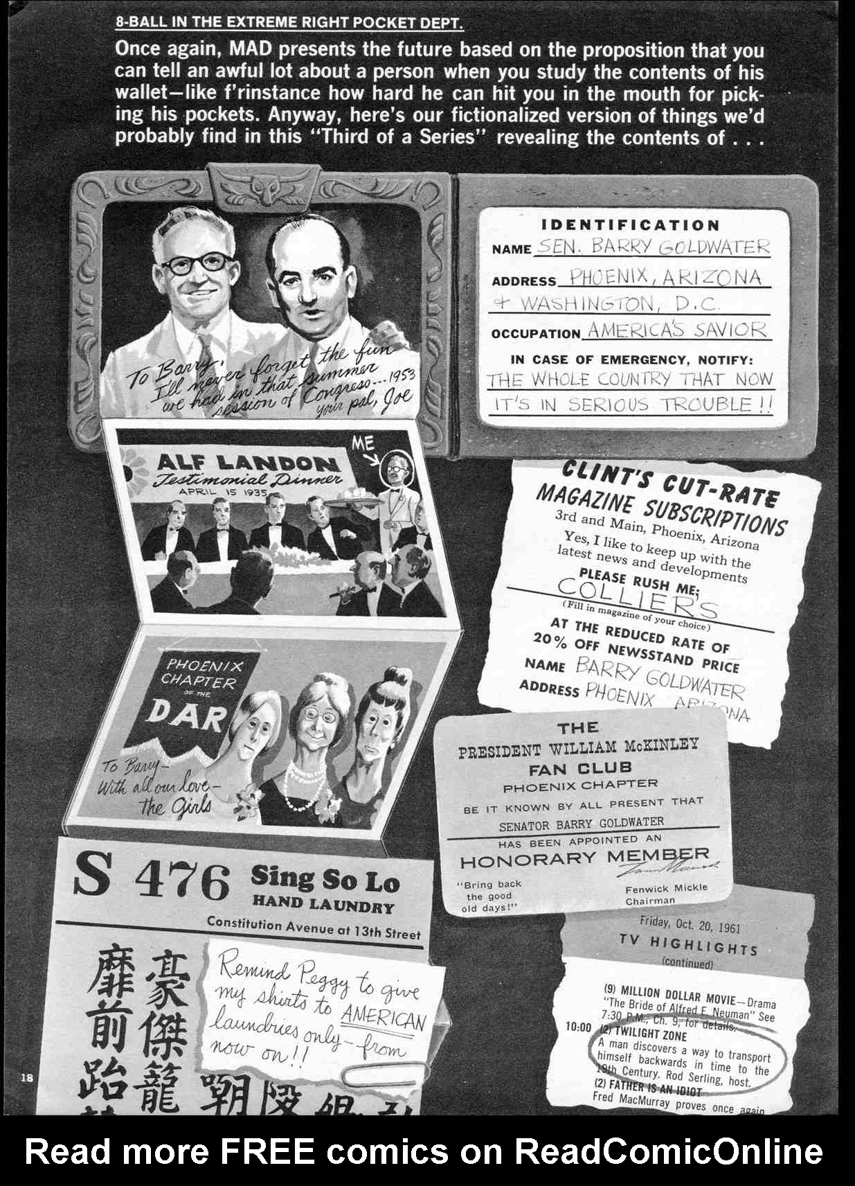 Read online MAD comic -  Issue #68 - 20