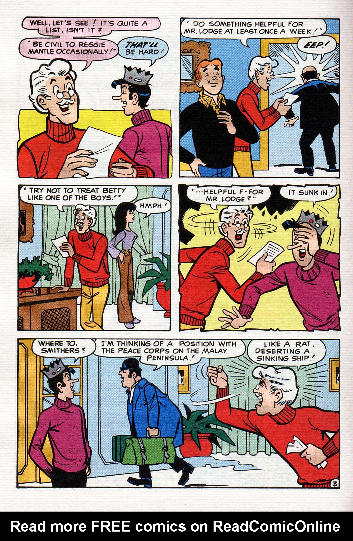 Read online Jughead's Double Digest Magazine comic -  Issue #100 - 111