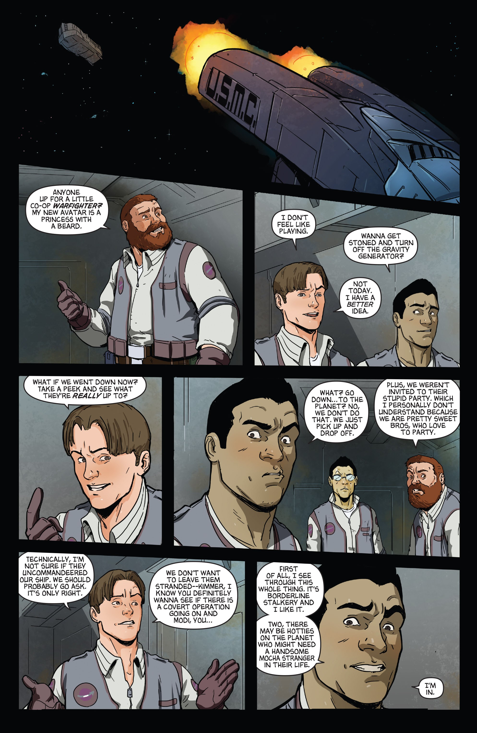 Read online Aliens vs. Parker comic -  Issue # _TPB - 24