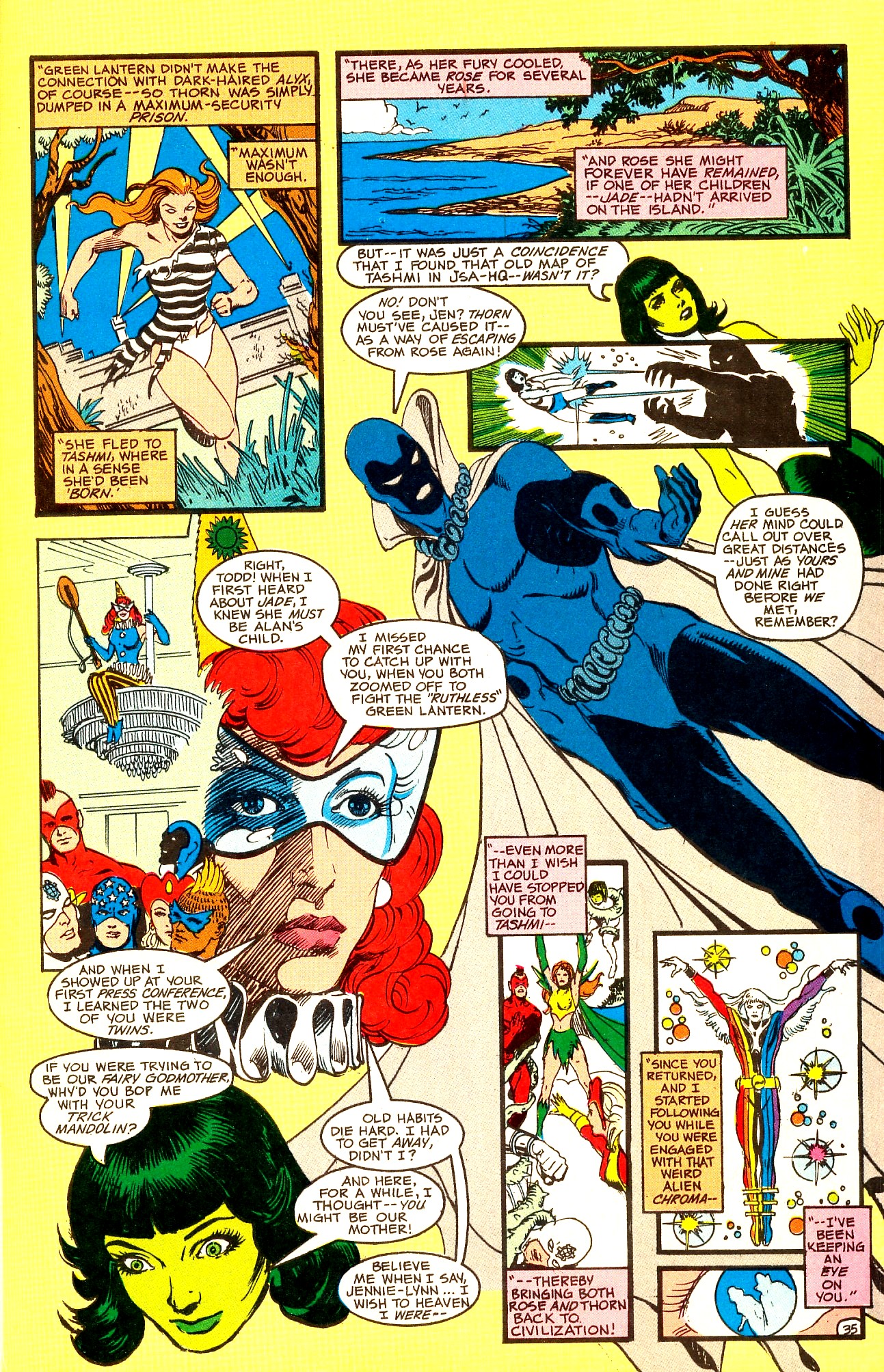 Read online Infinity Inc. (1984) comic -  Issue # _Annual 1 - 41