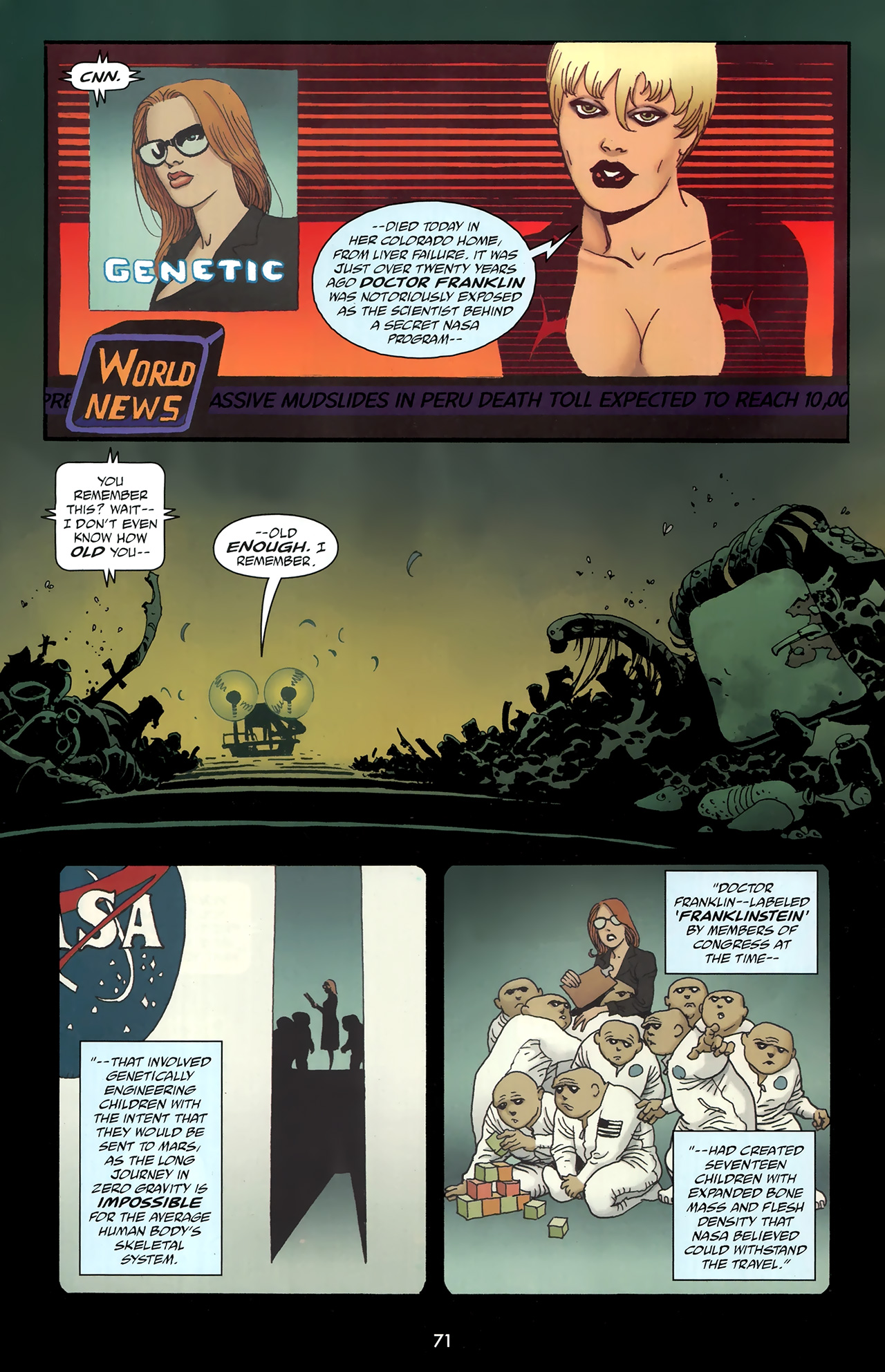 Read online Strange Adventures (2011) comic -  Issue # Full - 70