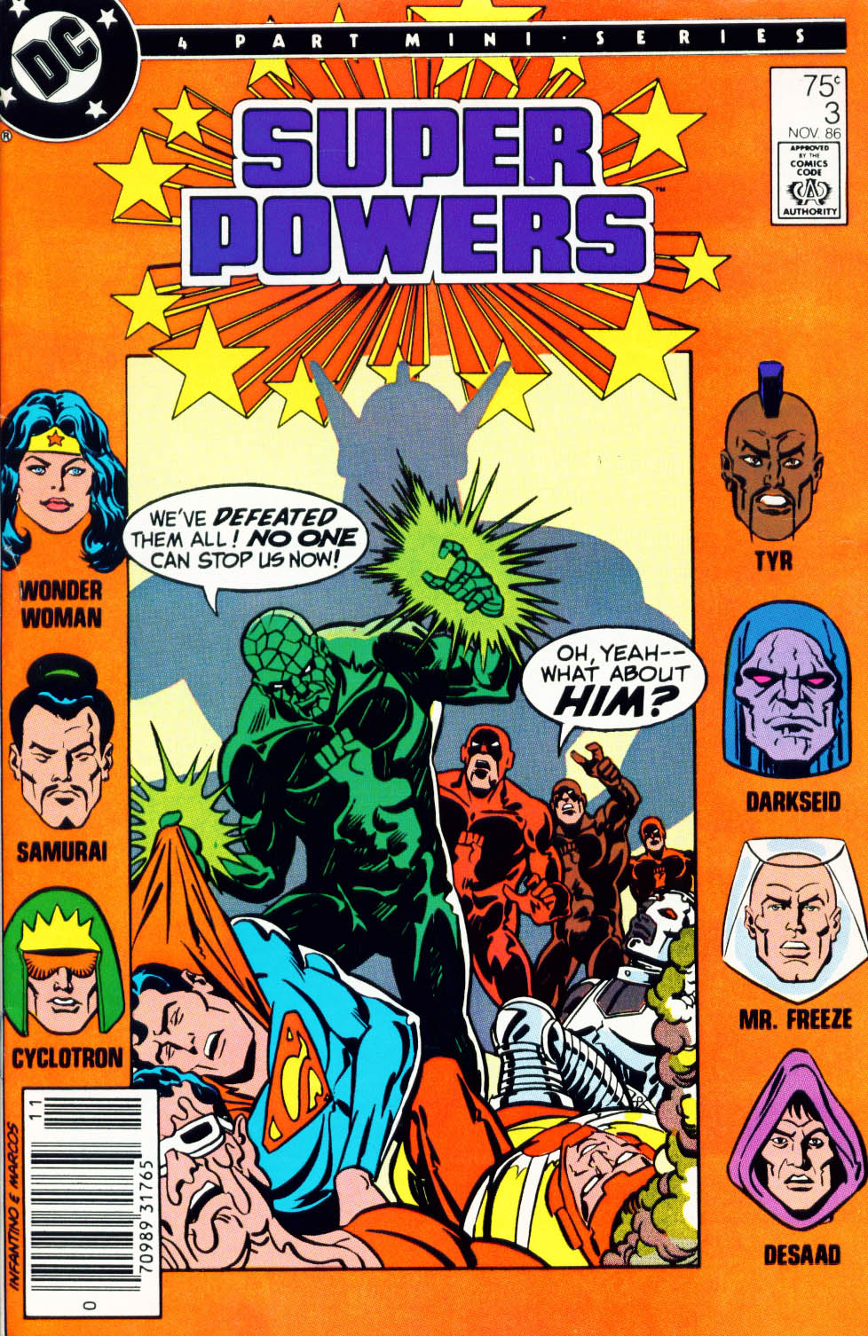 Read online Super Powers (1986) comic -  Issue #3 - 1