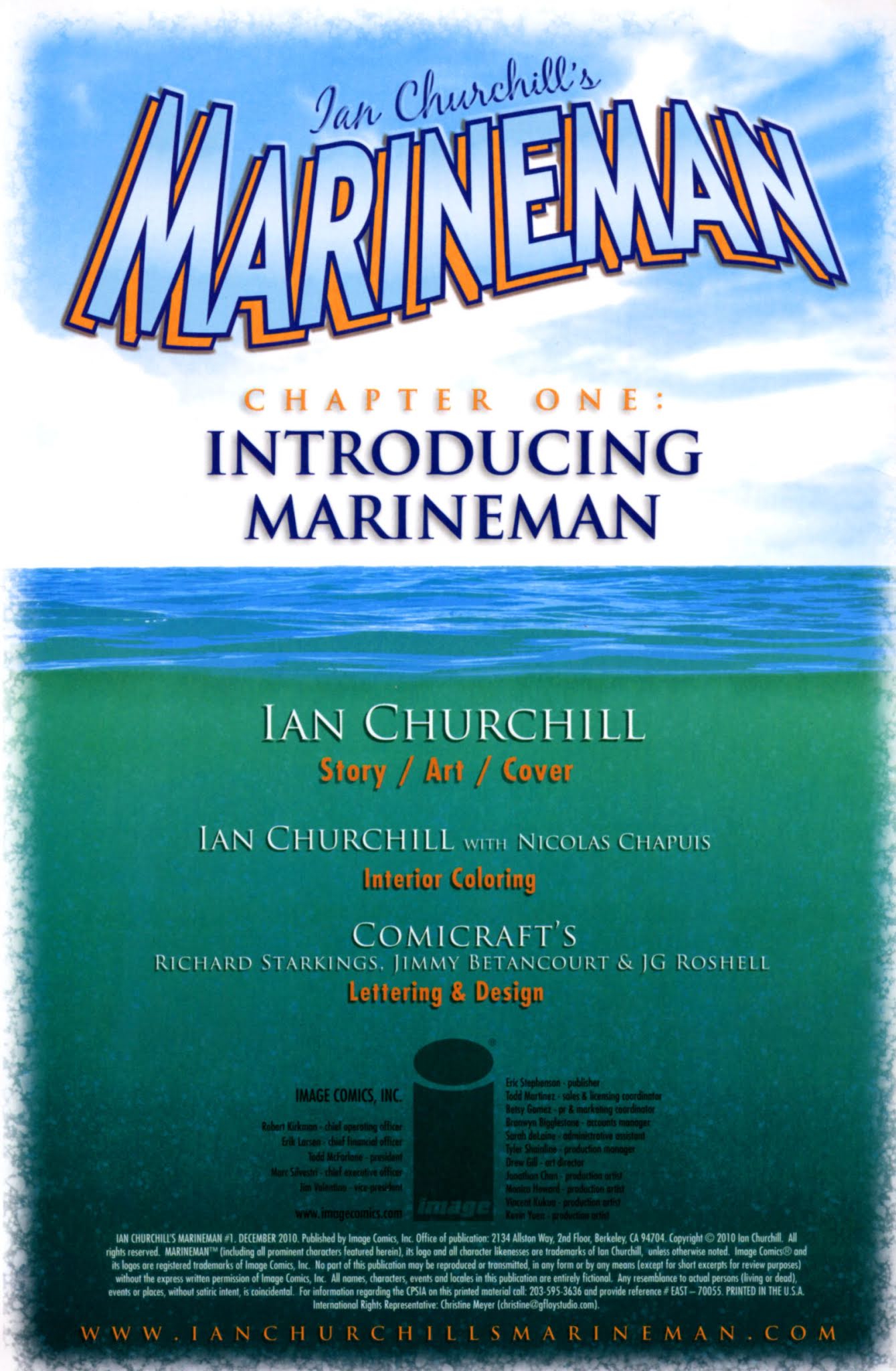 Read online Ian Churchill's Marineman comic -  Issue #1 - 2