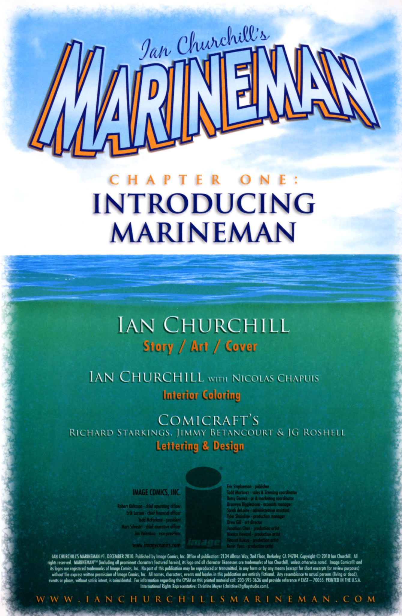 Read online Ian Churchill's Marineman comic -  Issue #1 - 2