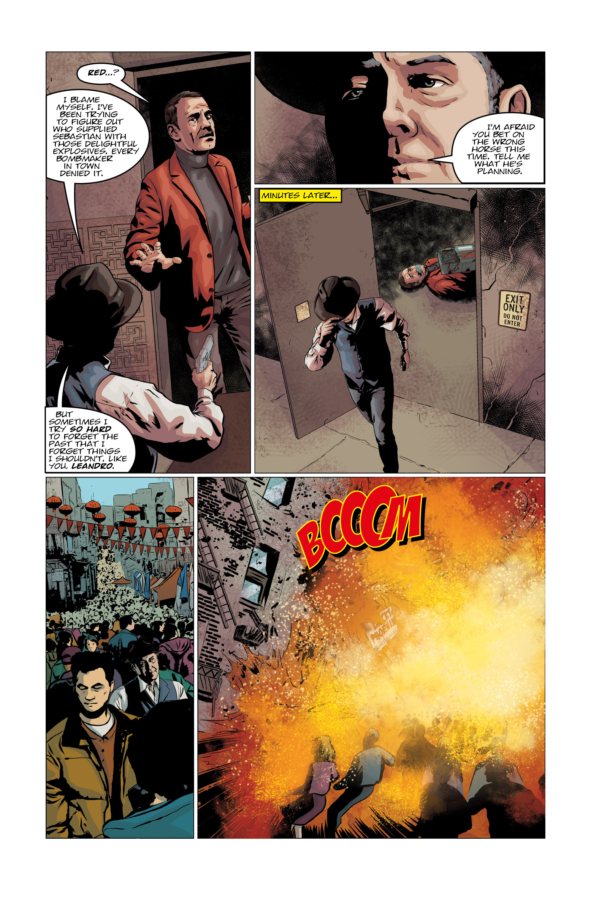 Read online The Blacklist comic -  Issue #5 - 8