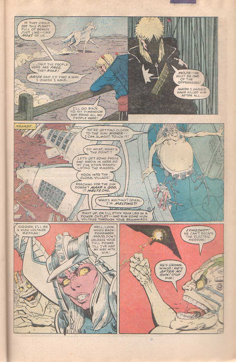 Read online Longshot (1985) comic -  Issue #6 - 30